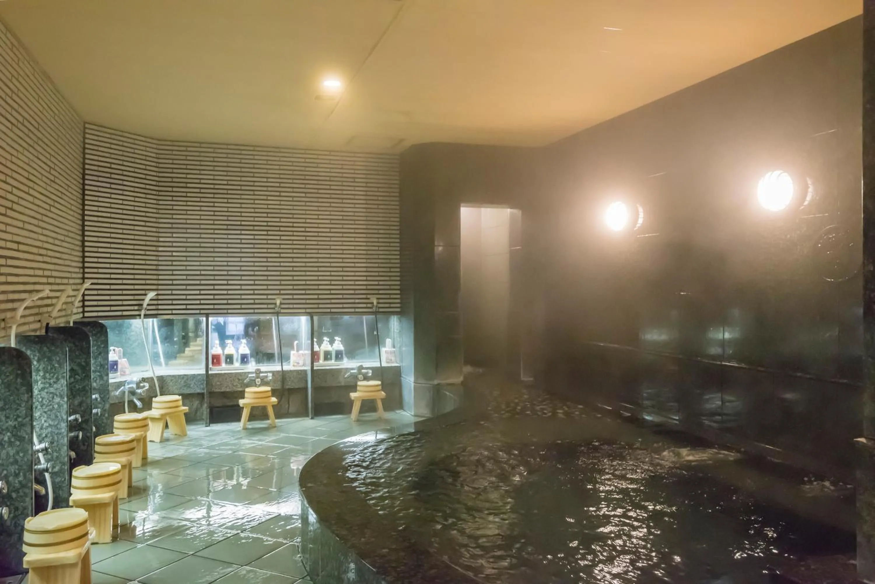 Hot Spring Bath in Awara Grand Hotel