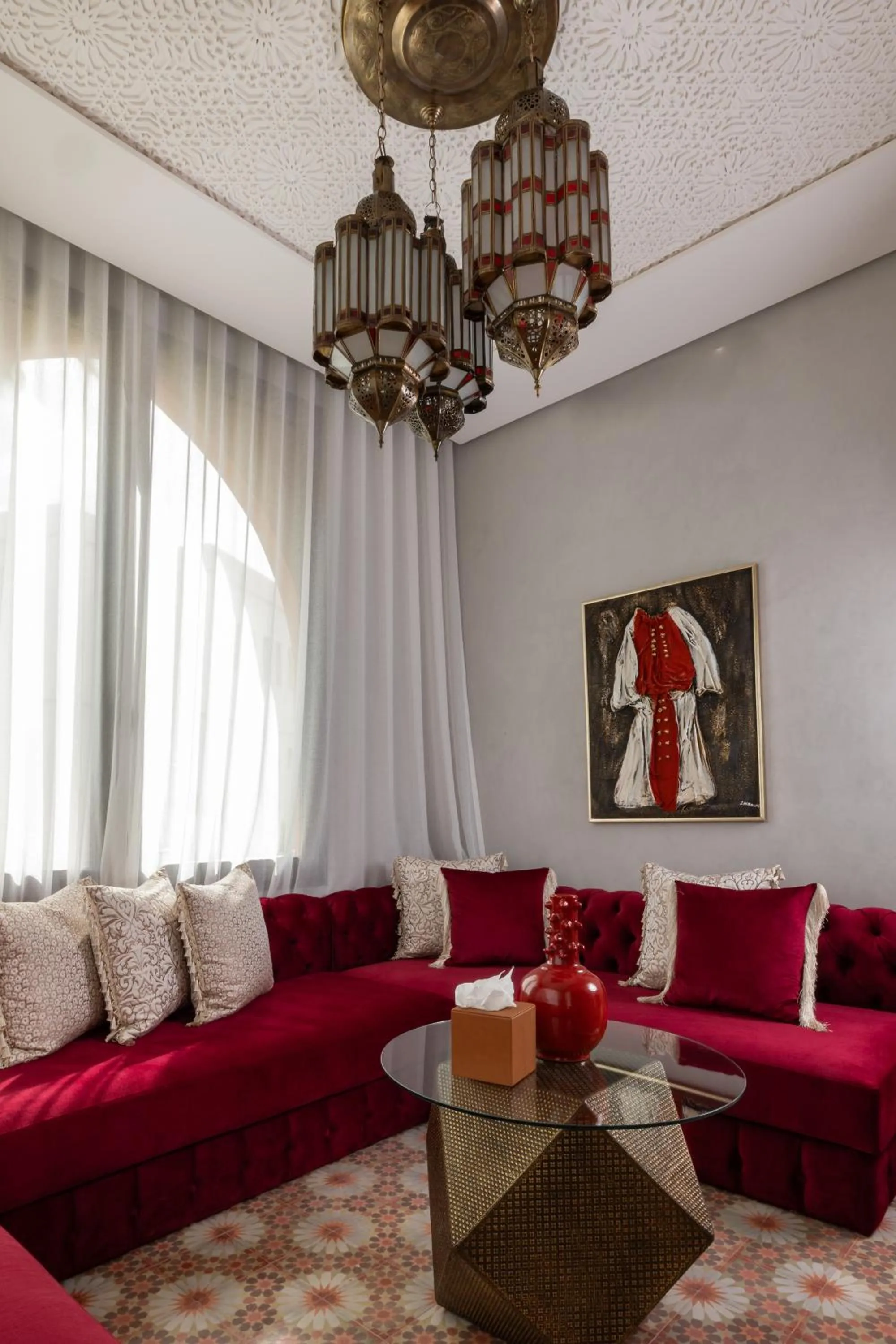 Living room in Yin Hotel & Spa