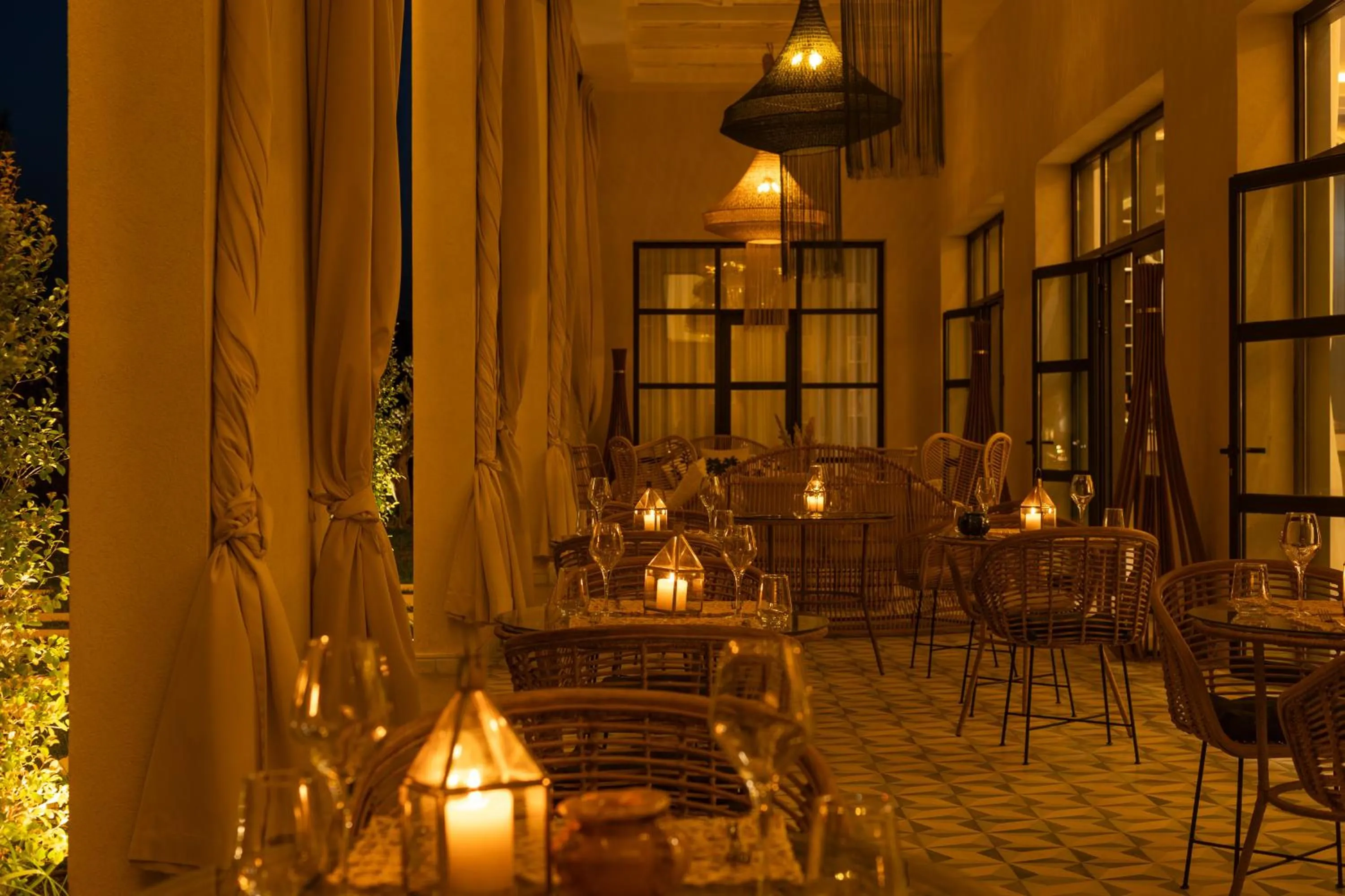 Restaurant/places to eat in Yin Hotel & Spa