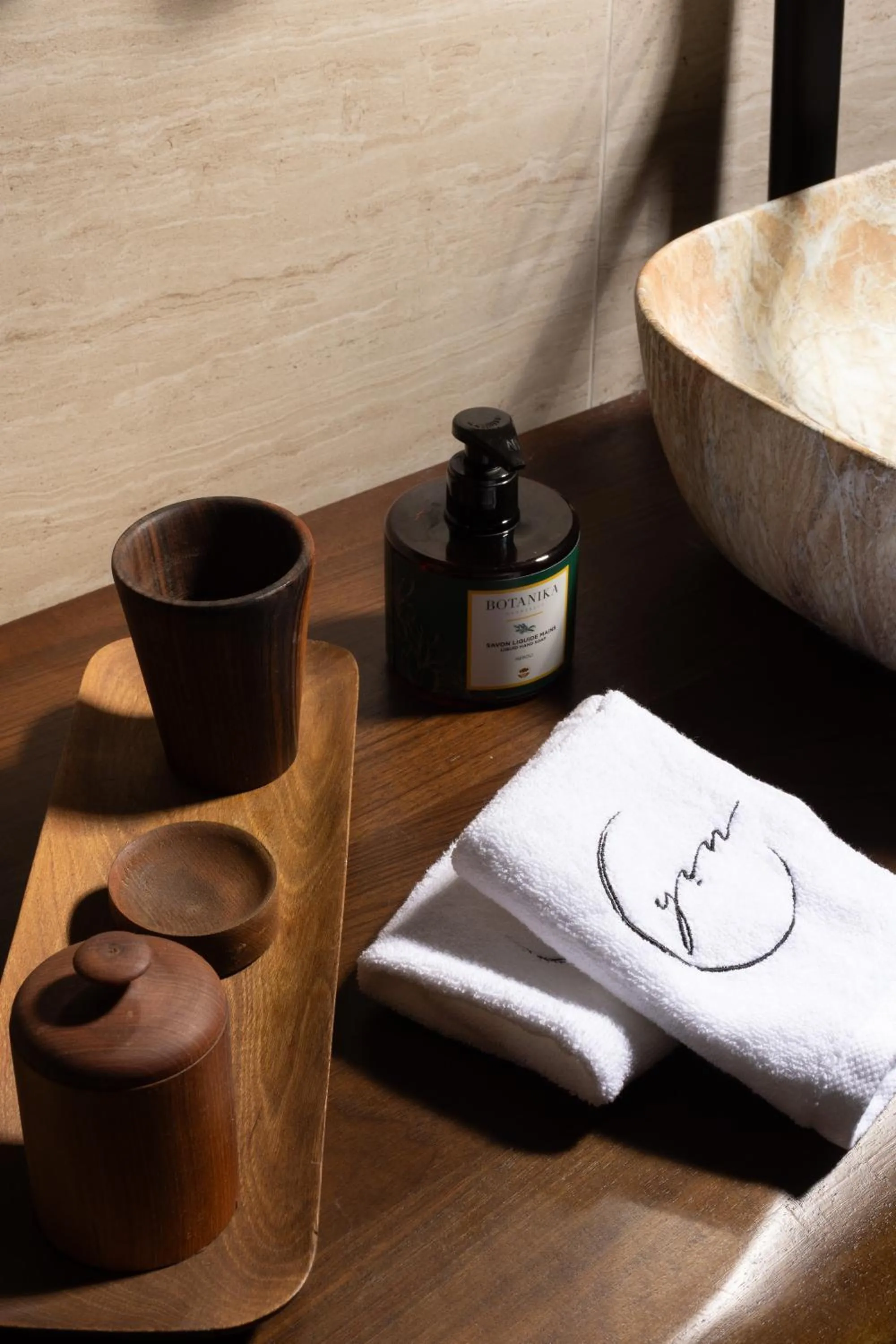 Decorative detail in Yin Hotel & Spa