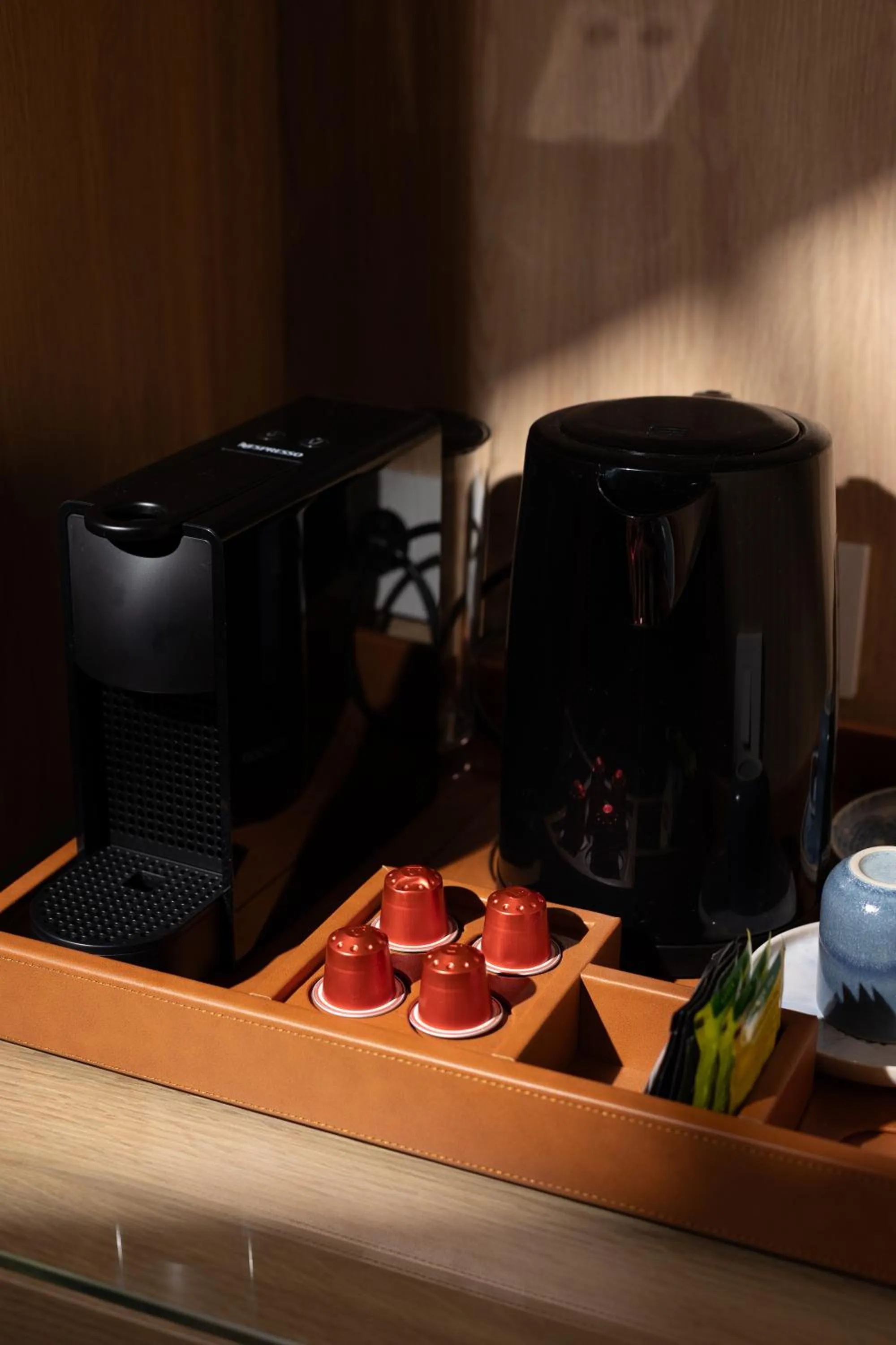 Coffee/tea facilities in Yin Hotel & Spa