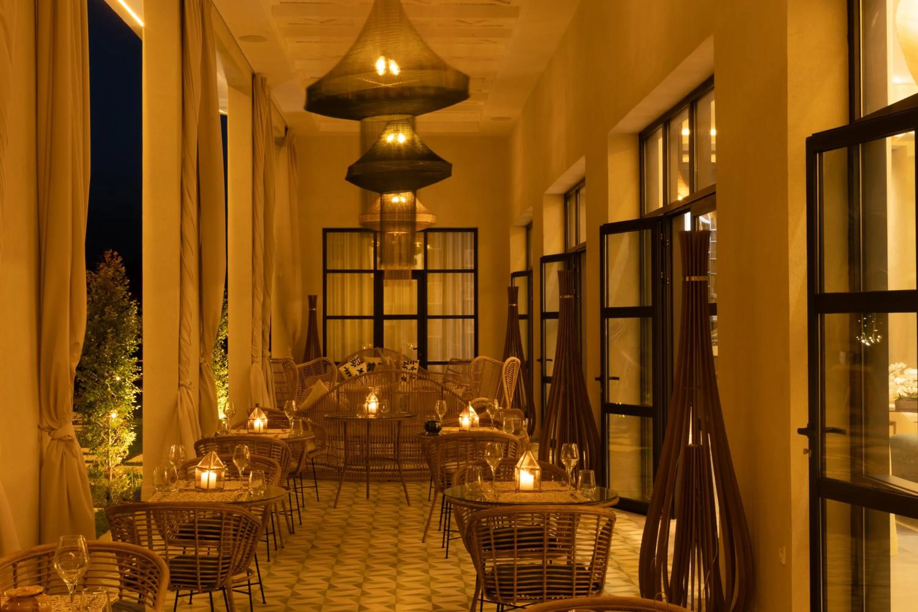 Restaurant/places to eat in Yin Hotel & Spa