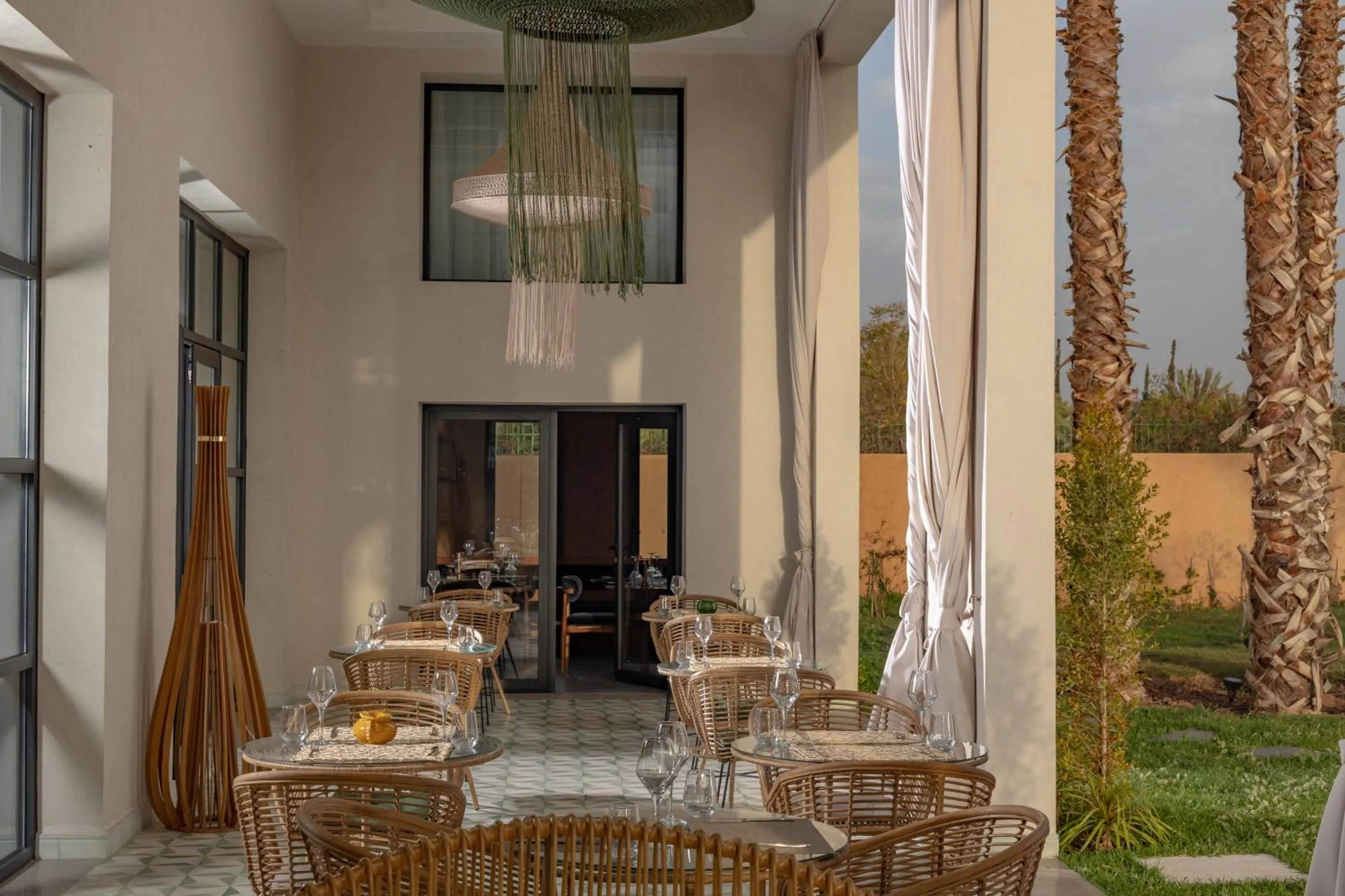 Patio in Yin Hotel & Spa