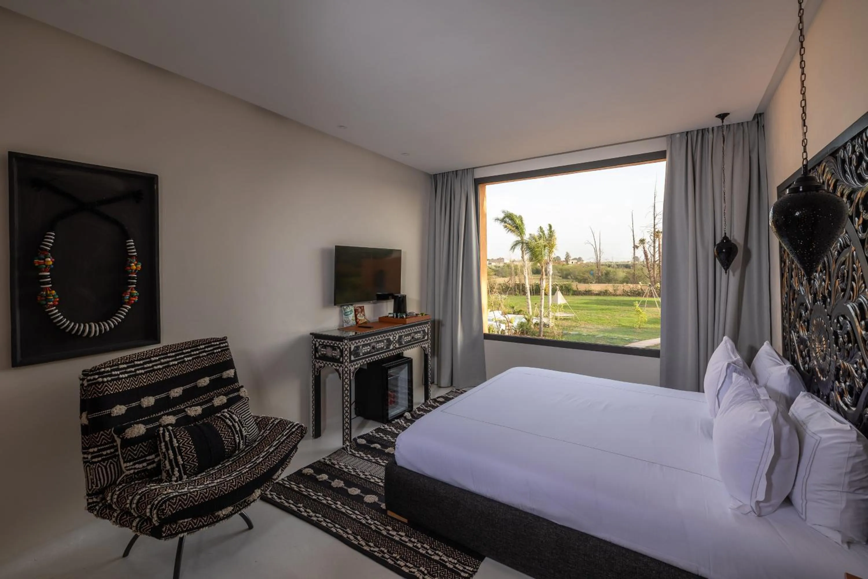 Bed in Yin Hotel & Spa