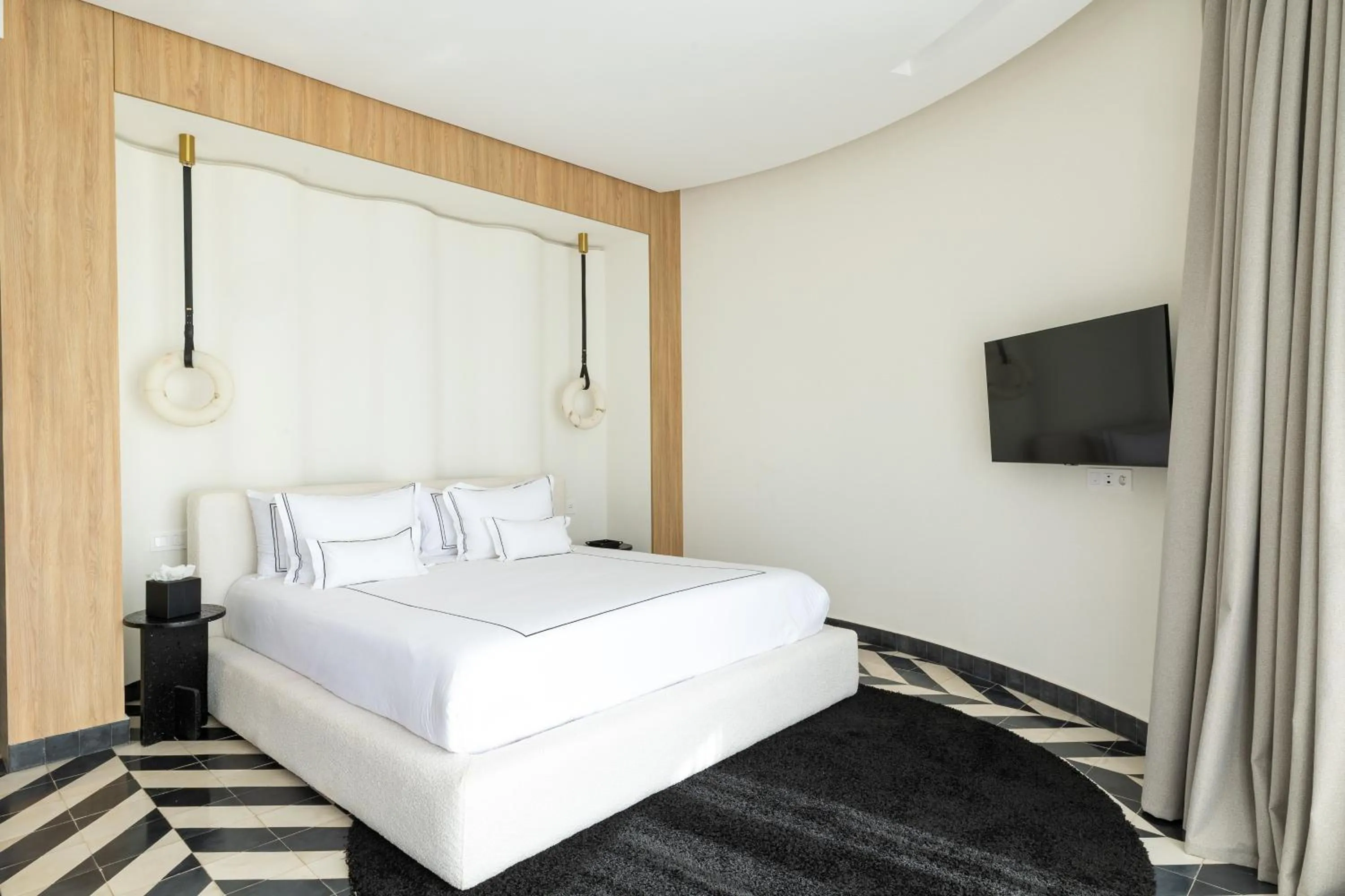 Bed in Yin Hotel & Spa