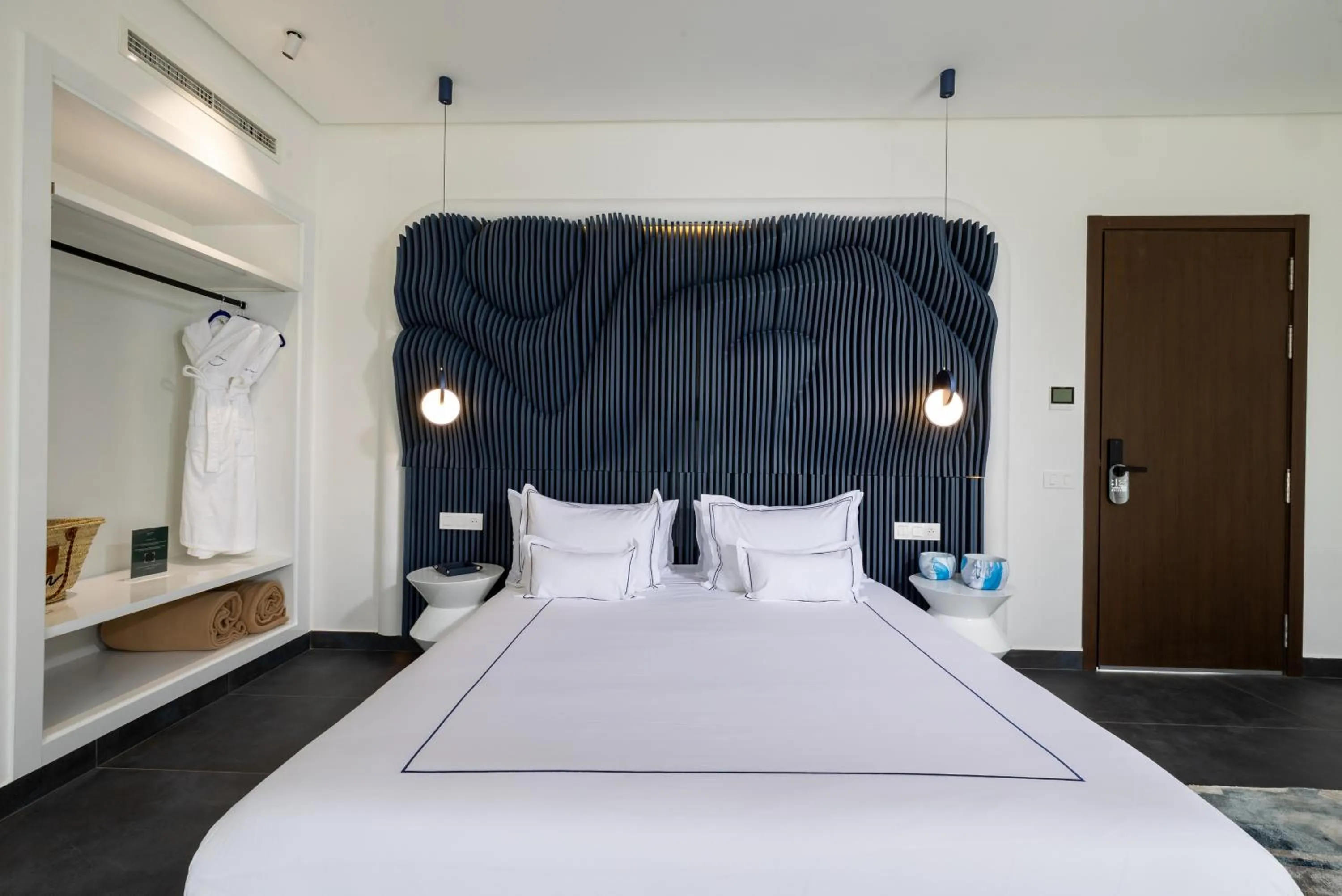 Bed in Yin Hotel & Spa