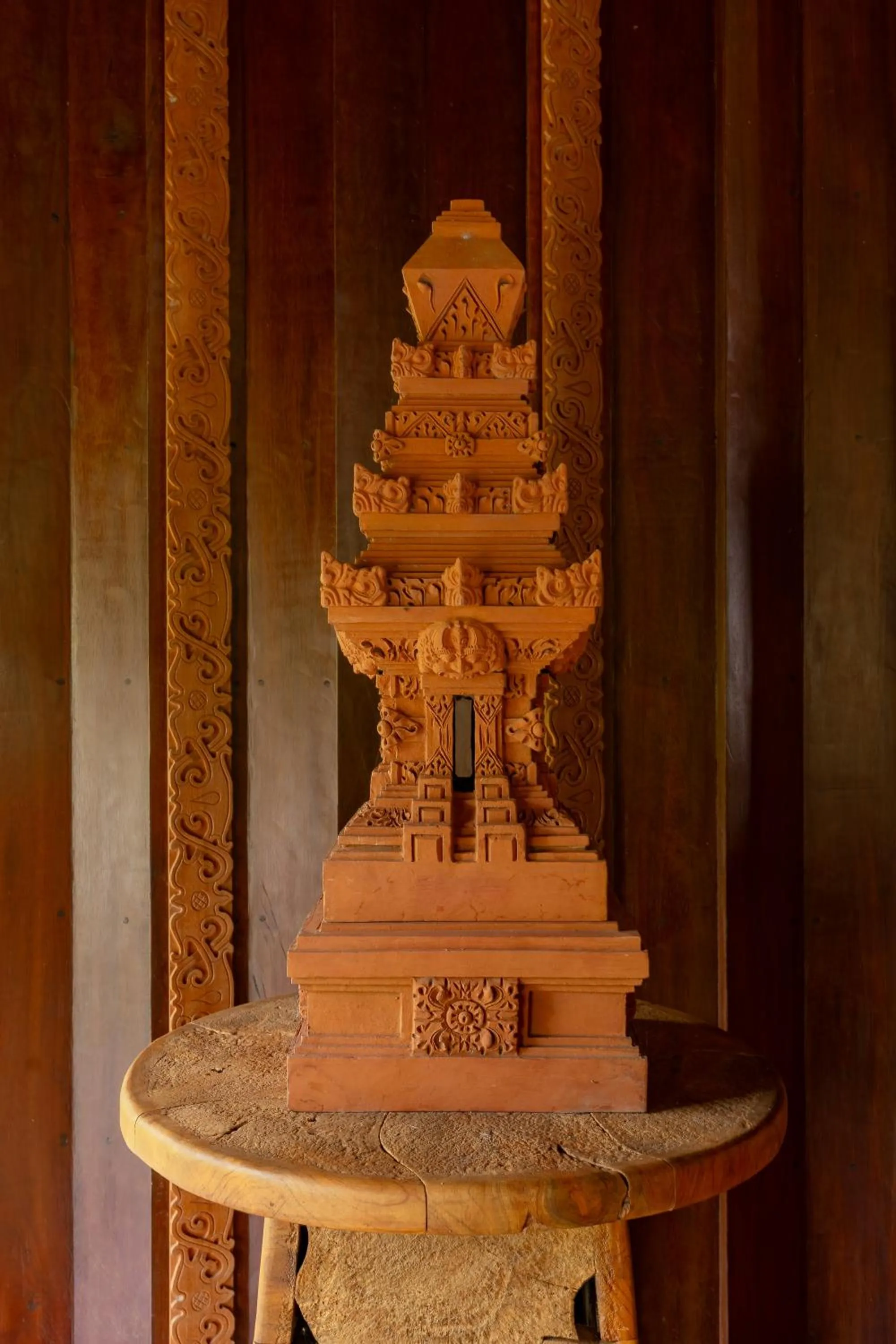 Decorative detail in E Sanctuary Resort Ubud