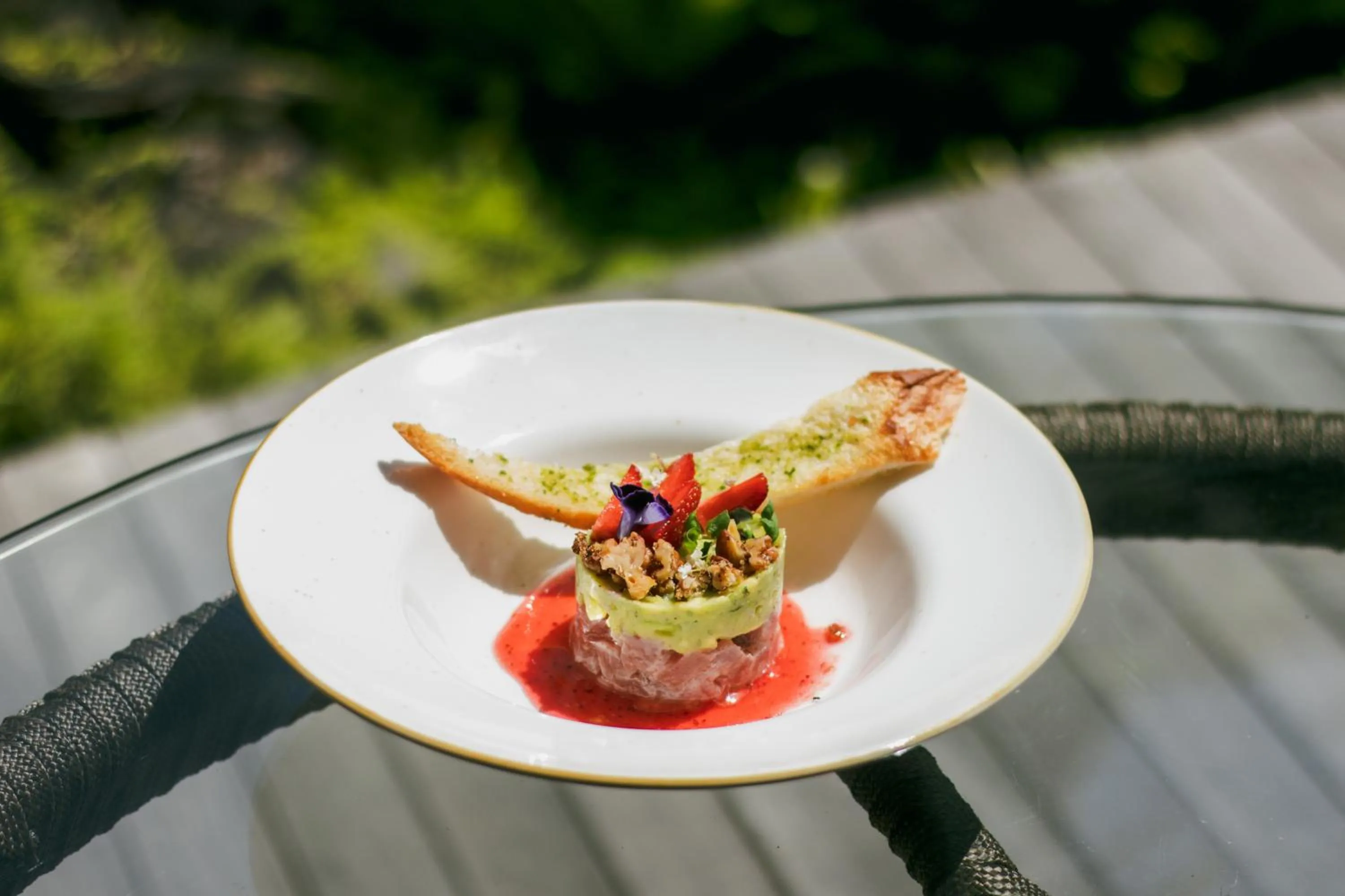 Food in E Sanctuary Resort Ubud