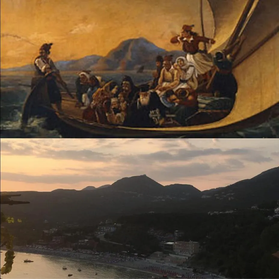 Sea view in Paraskevi's Luxury Studios