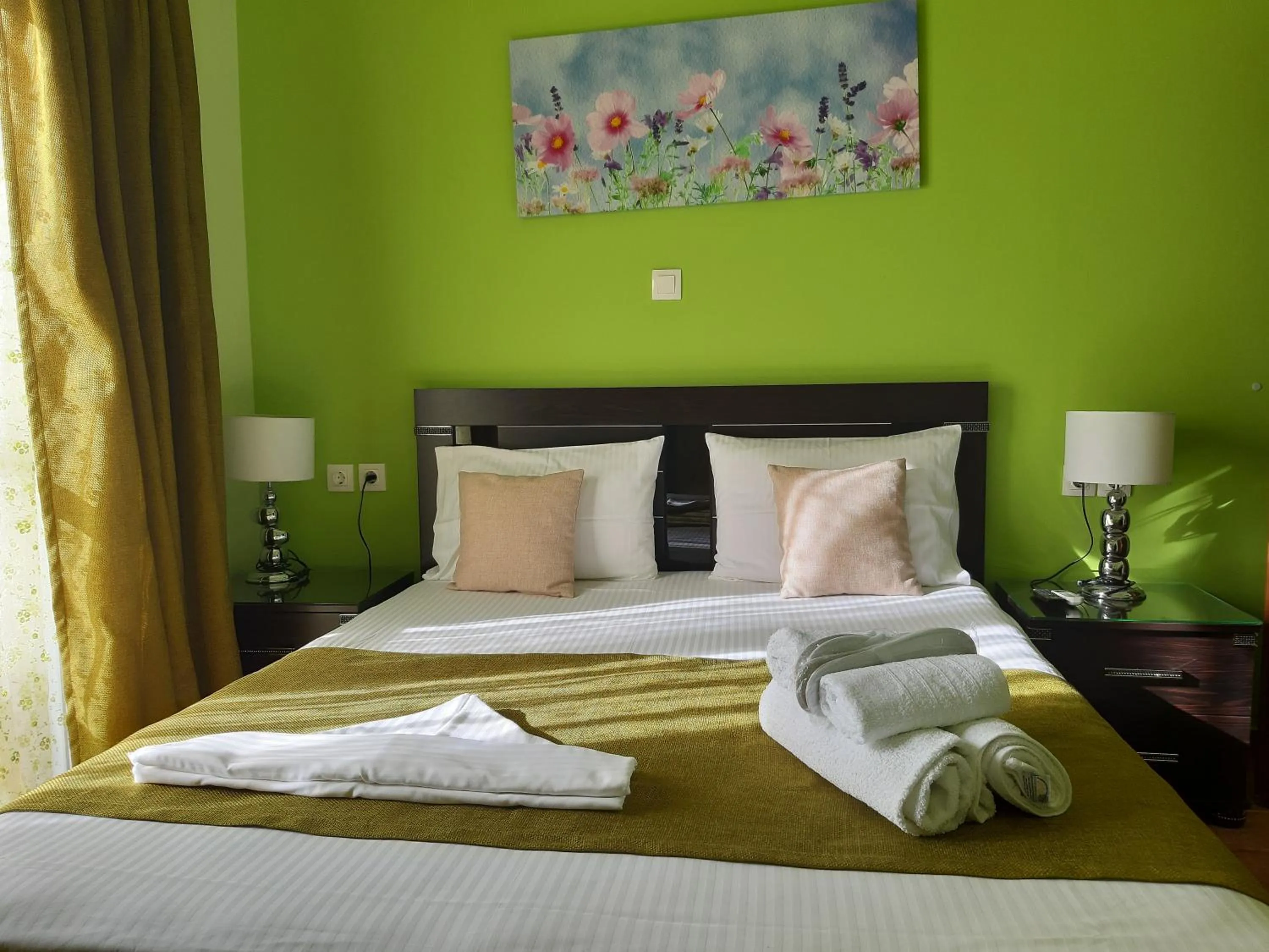 Bedroom, Bed in Paraskevi's Luxury Studios