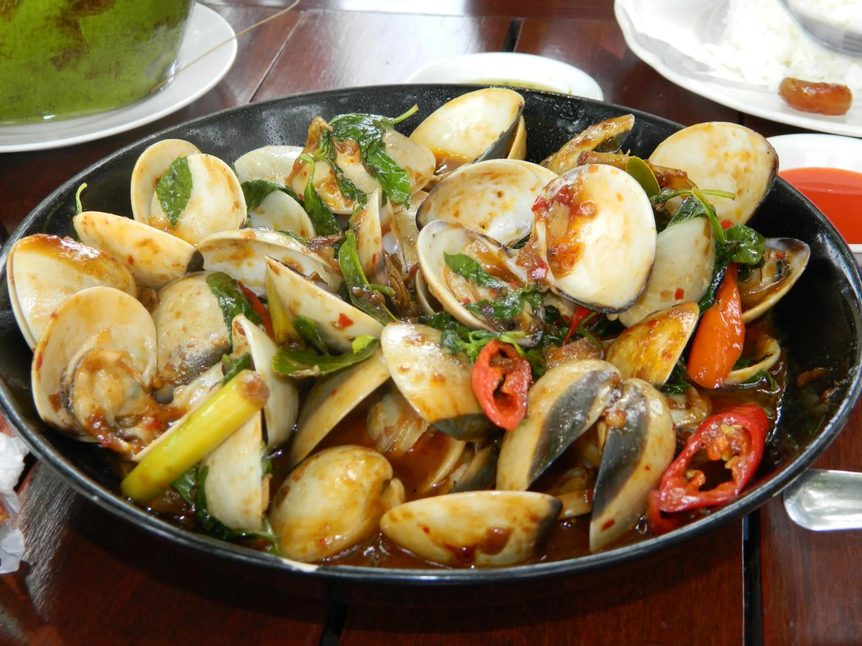 Food close-up in Sugar and Spice Inn