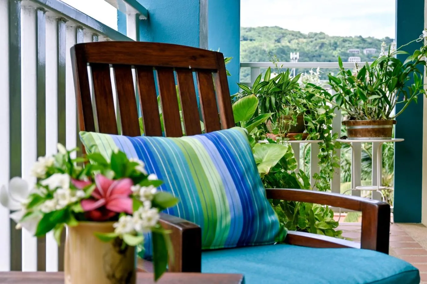 Balcony/Terrace in Sugar and Spice Inn