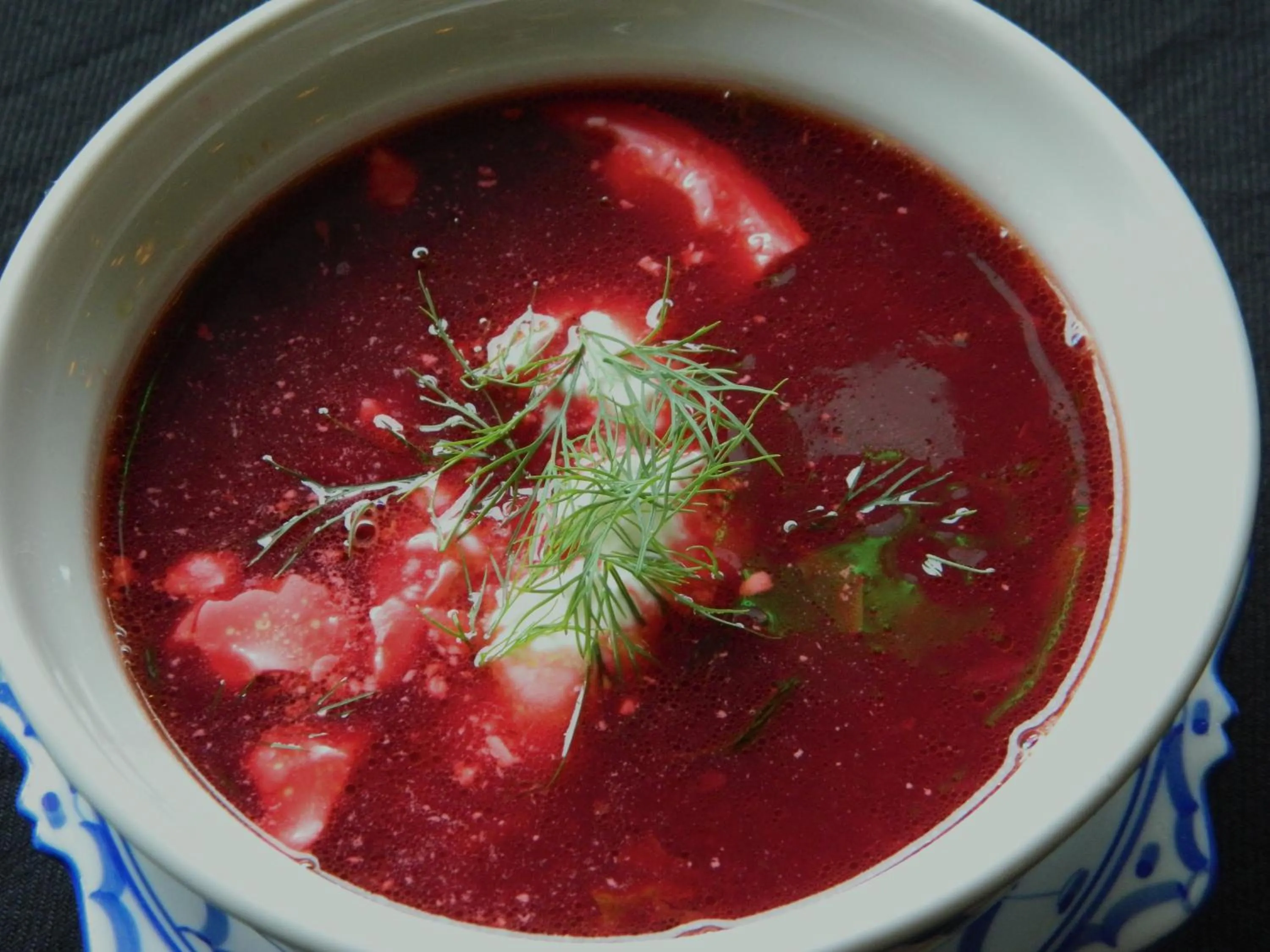 Food close-up in Sugar and Spice Inn