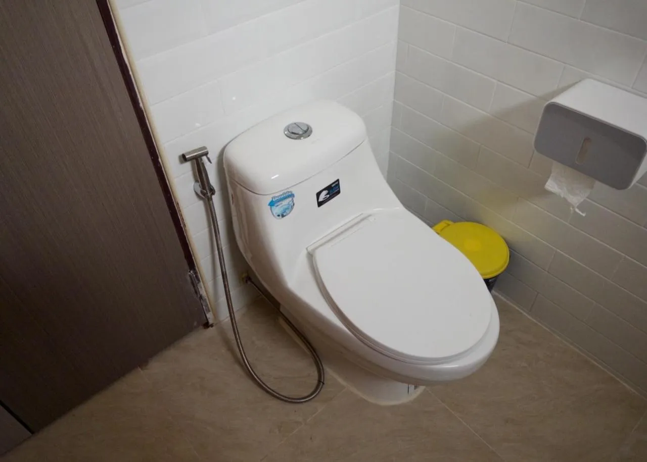 Toilet in Sugar and Spice Inn