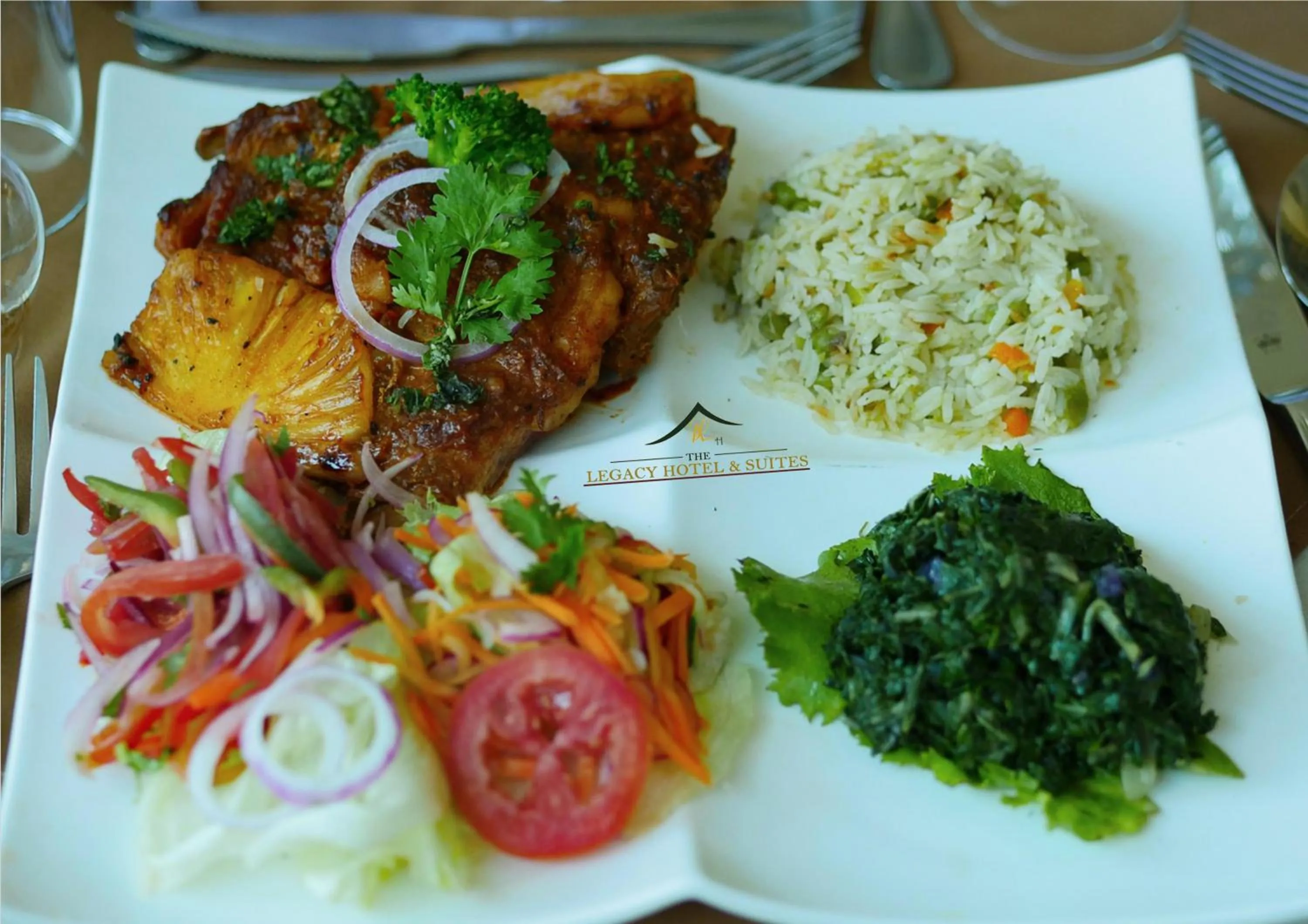 Food in Legacy Hotel and Conference Centre ltd