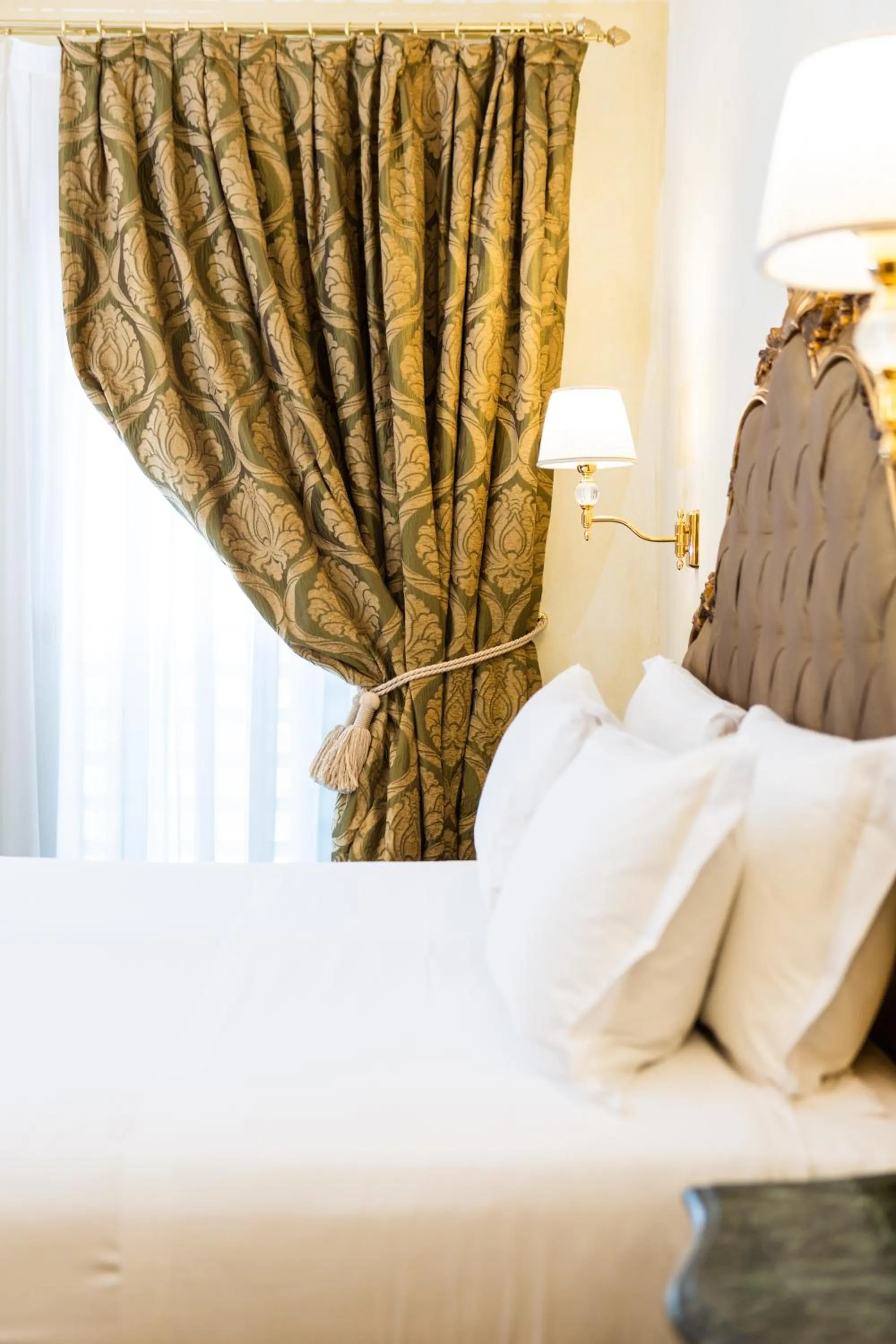 Bed in Hotel Villa Barbarich