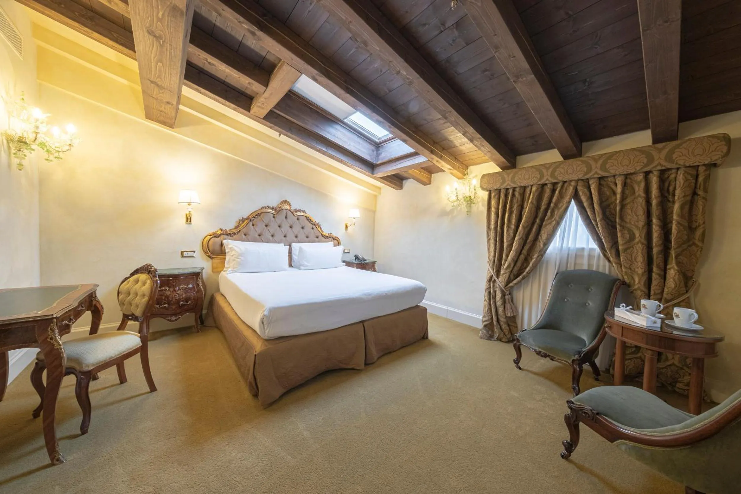 Bed in Hotel Villa Barbarich