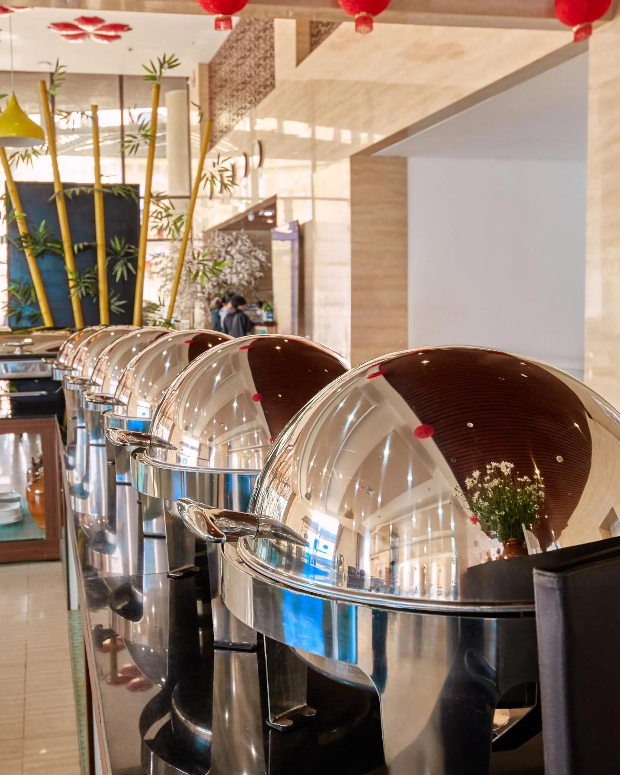 Buffet breakfast in Amazing Hotel Sapa