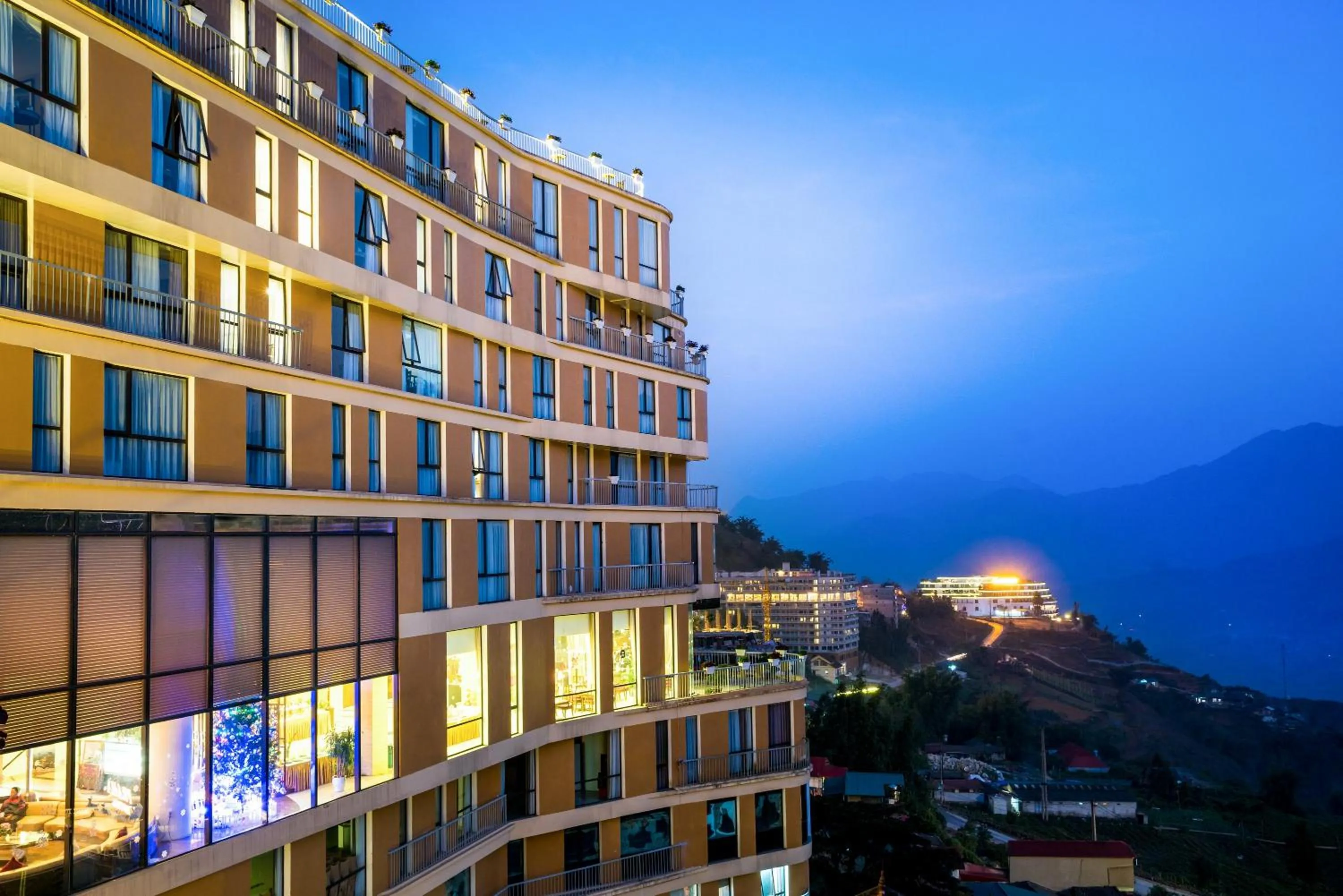 Property building in Amazing Hotel Sapa