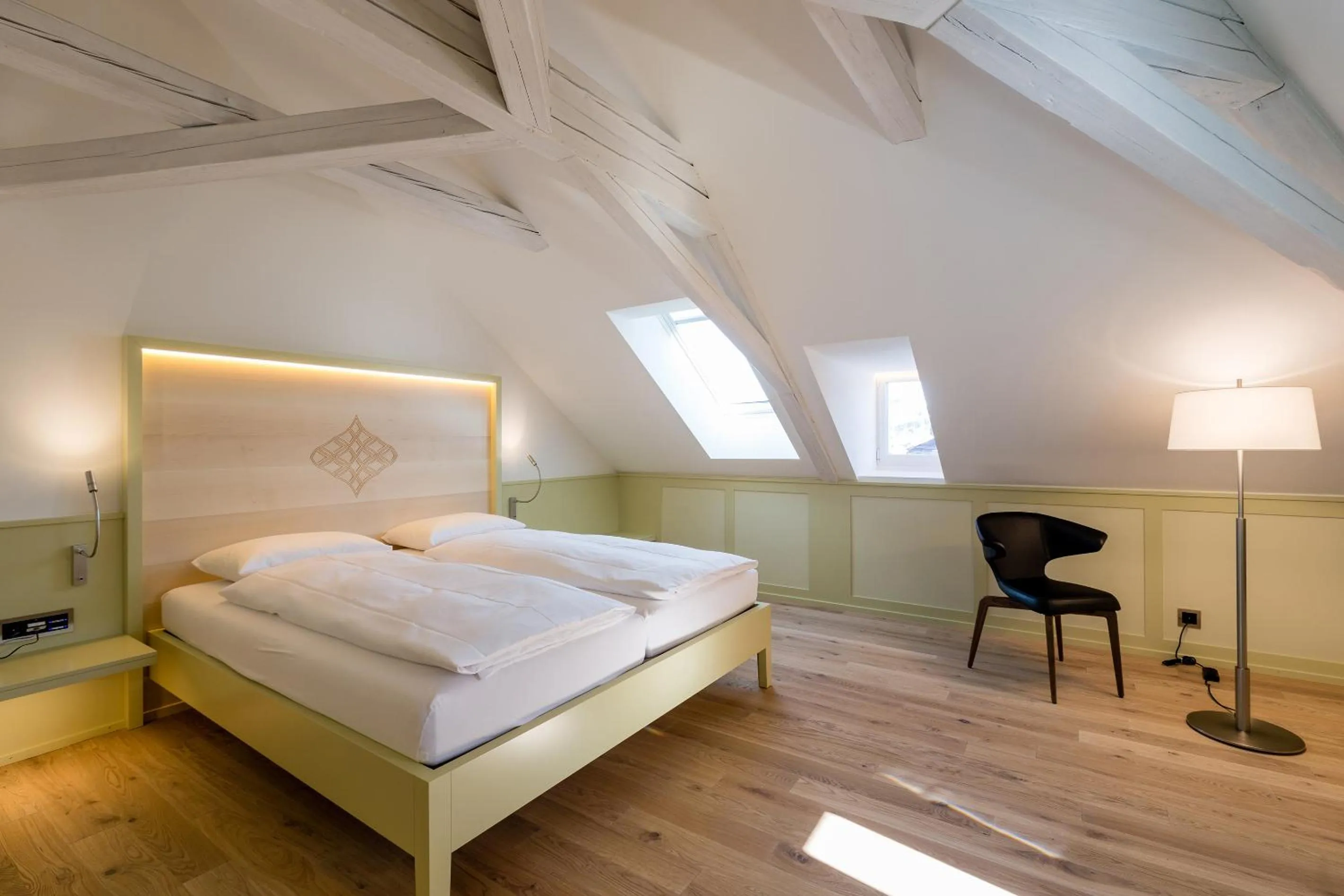 Photo of the whole room, Bed in Hotel Krone Speicher