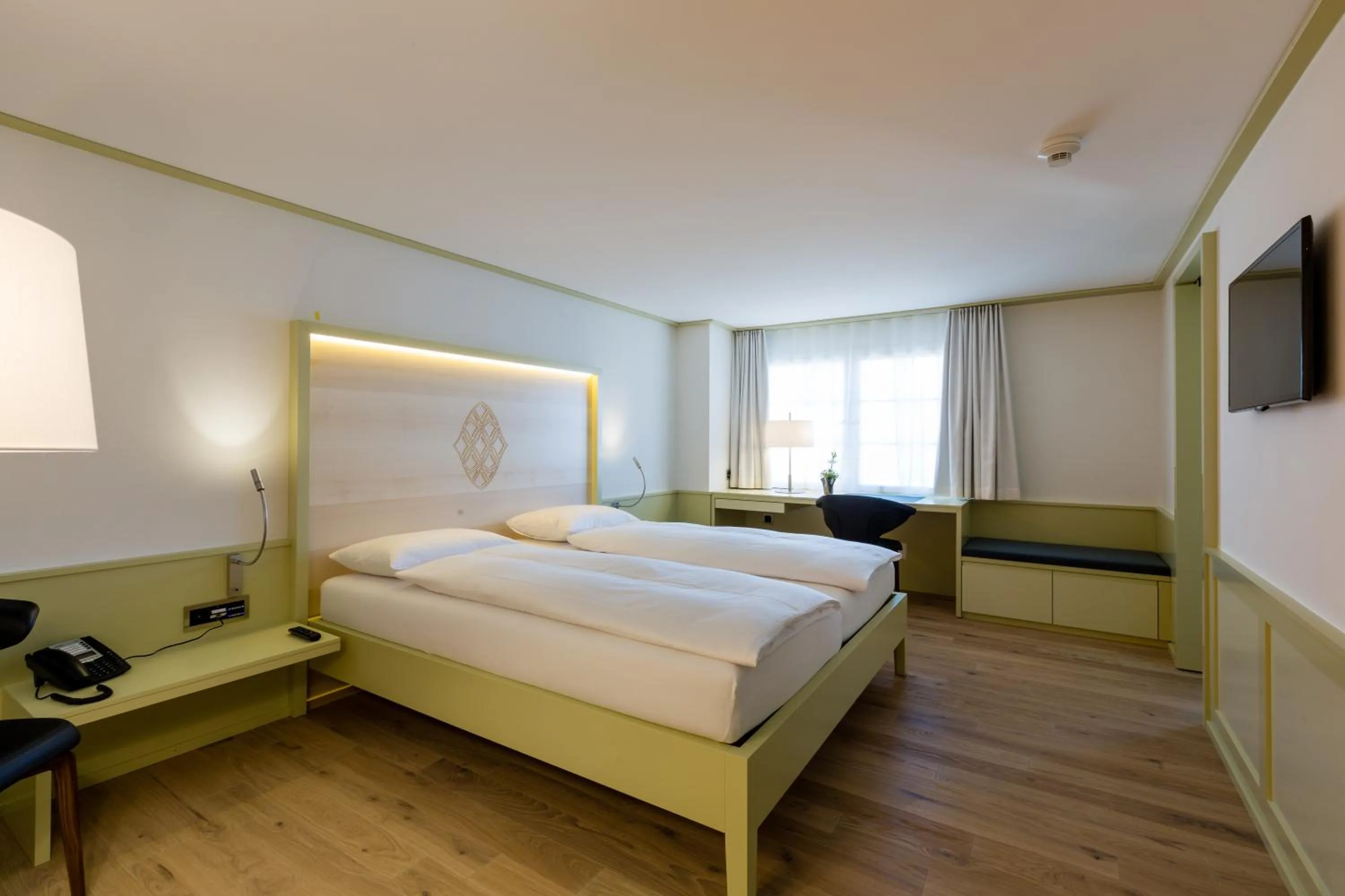 Photo of the whole room, Bed in Hotel Krone Speicher