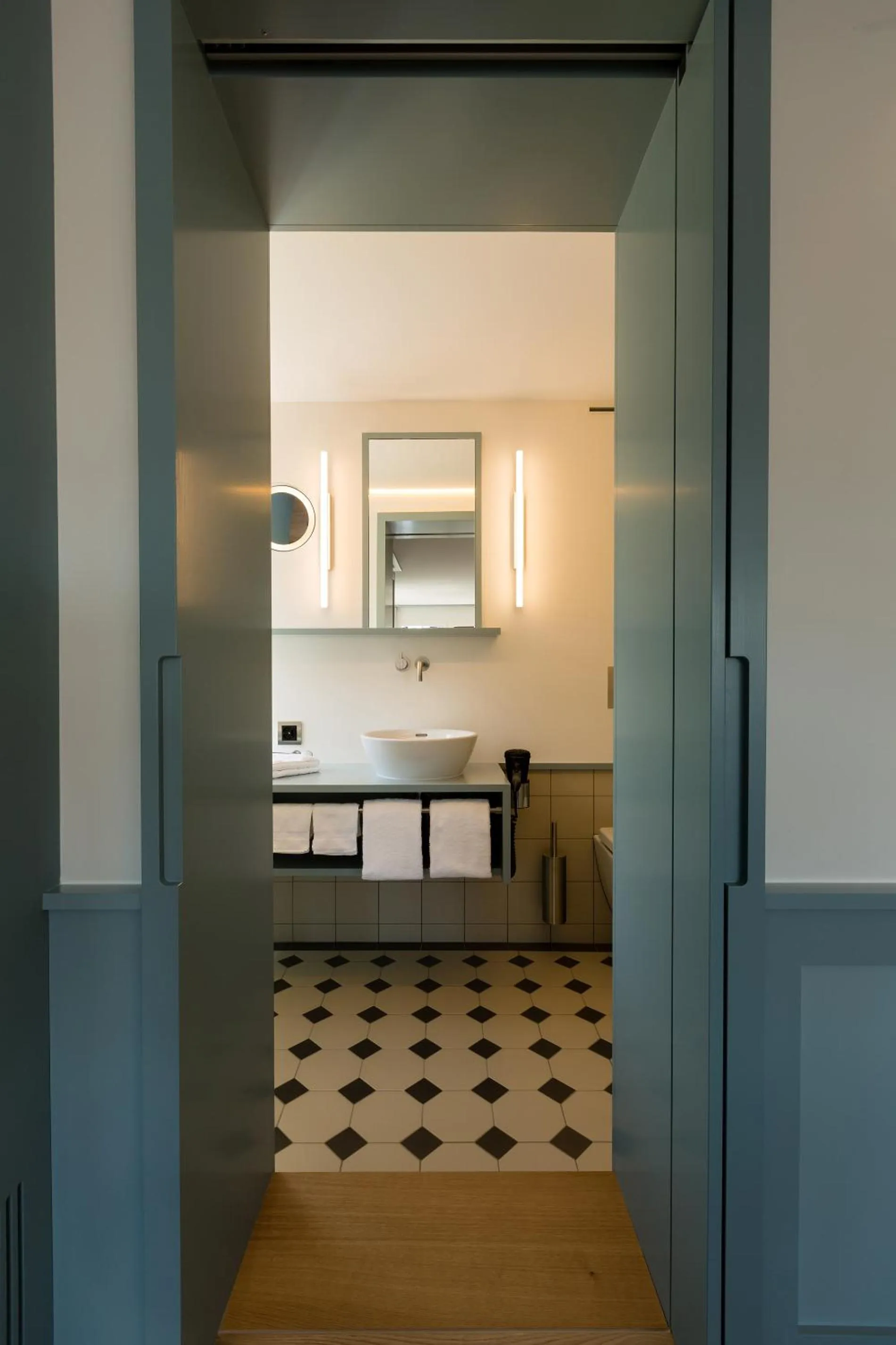 Bathroom in Hotel Krone Speicher