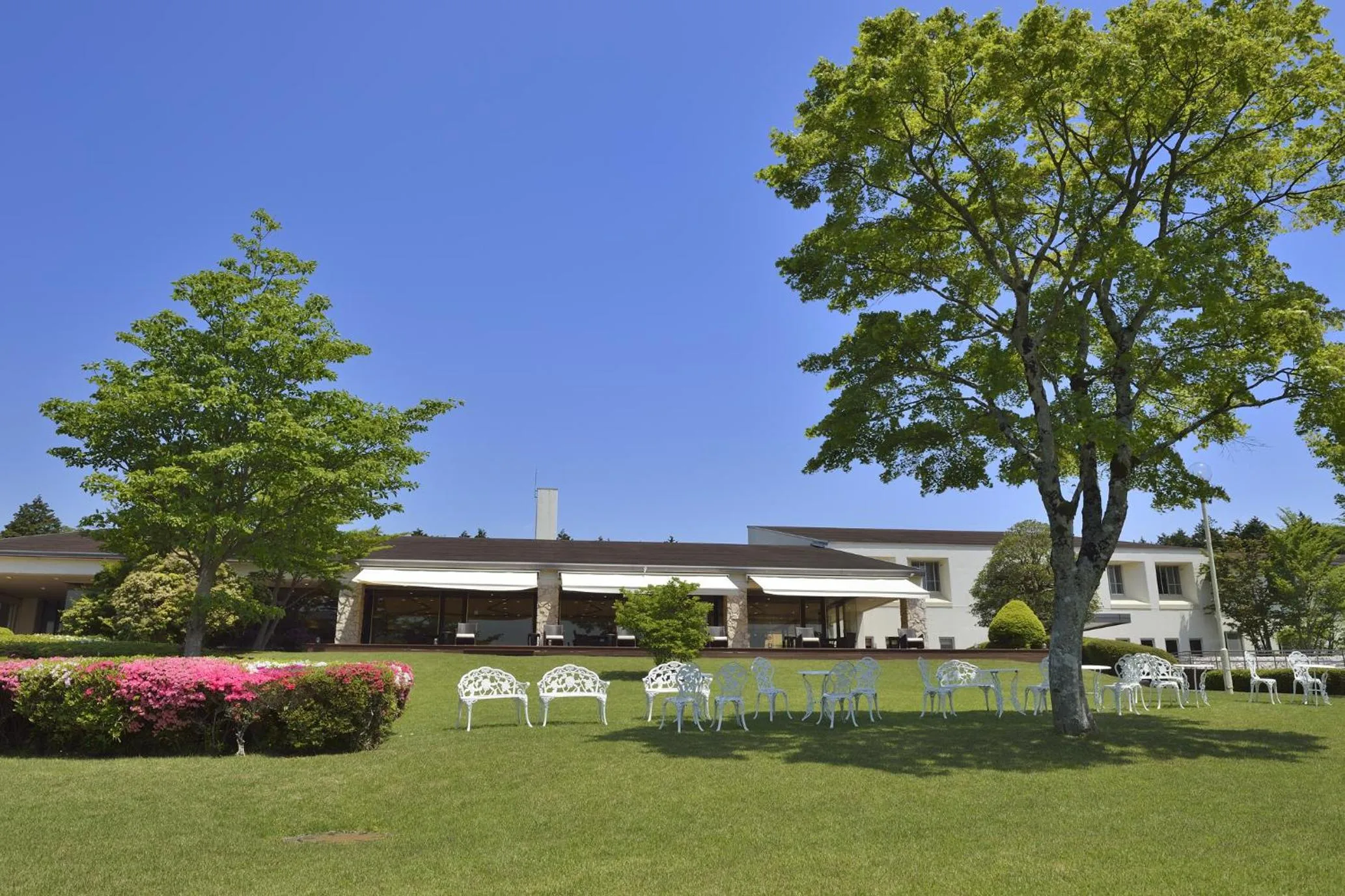 Facade/entrance, Property Building in Hakone Lake Hotel