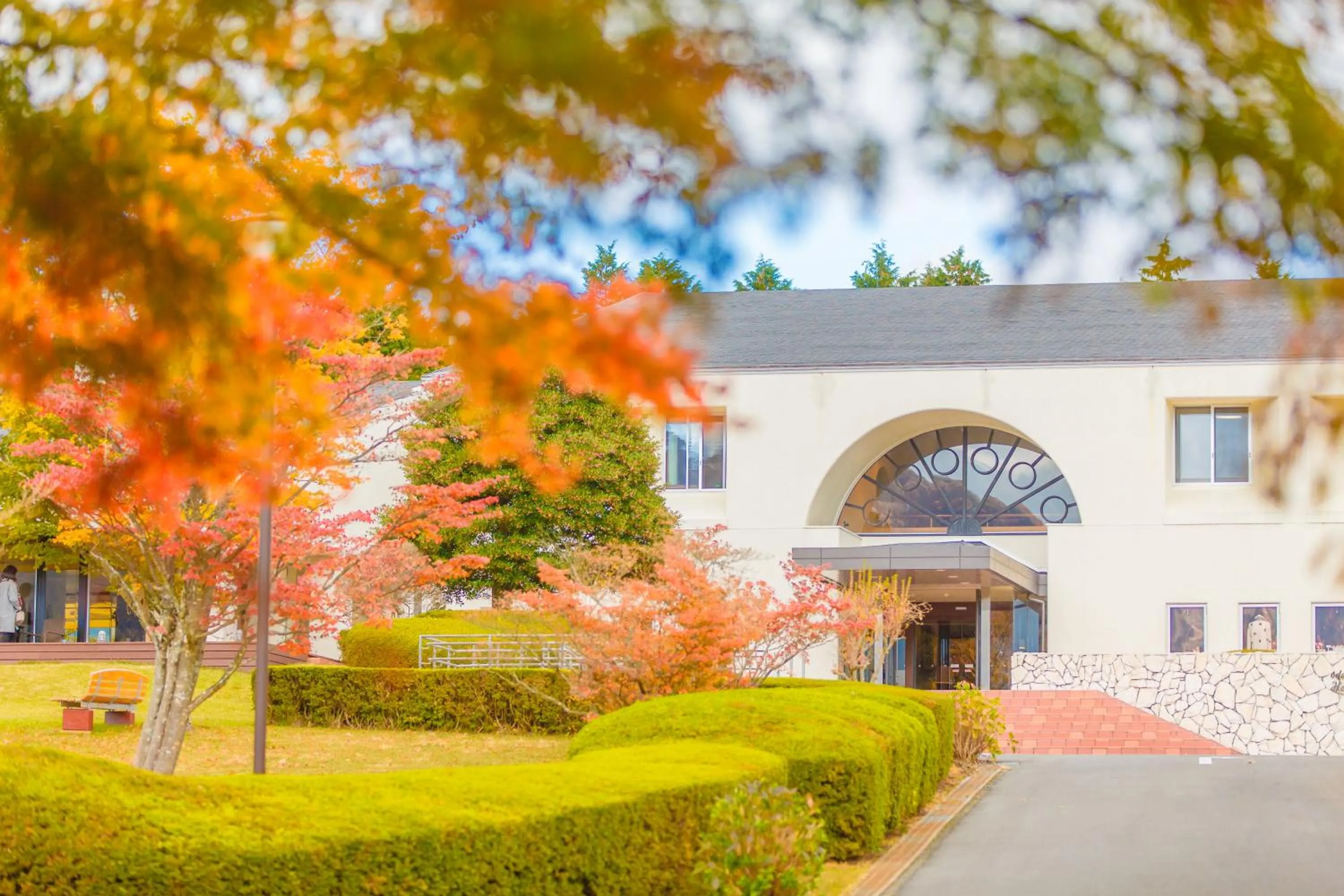 Facade/entrance, Property Building in Hakone Lake Hotel
