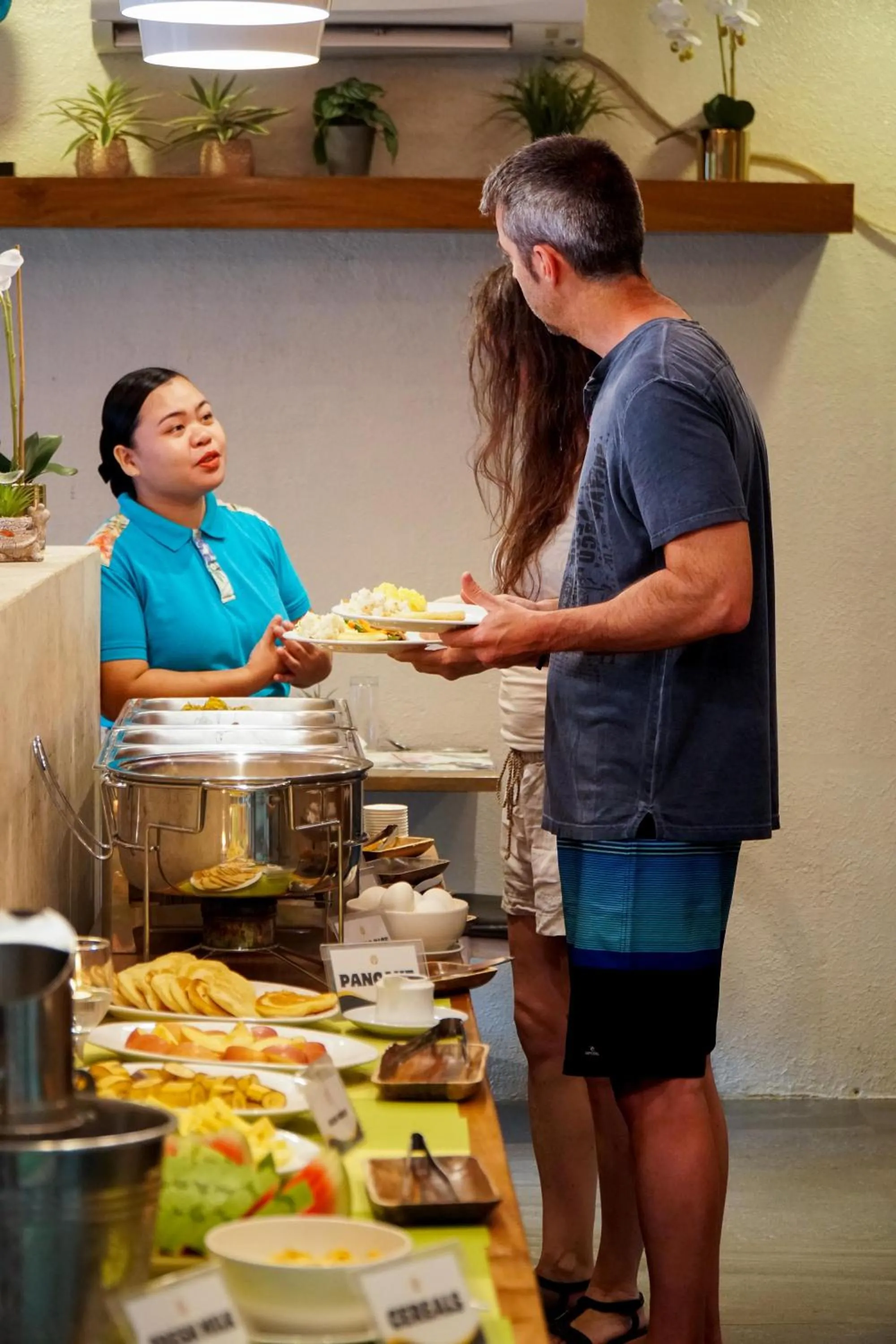 Breakfast in Pearl Vista de Coron Resort Hotel