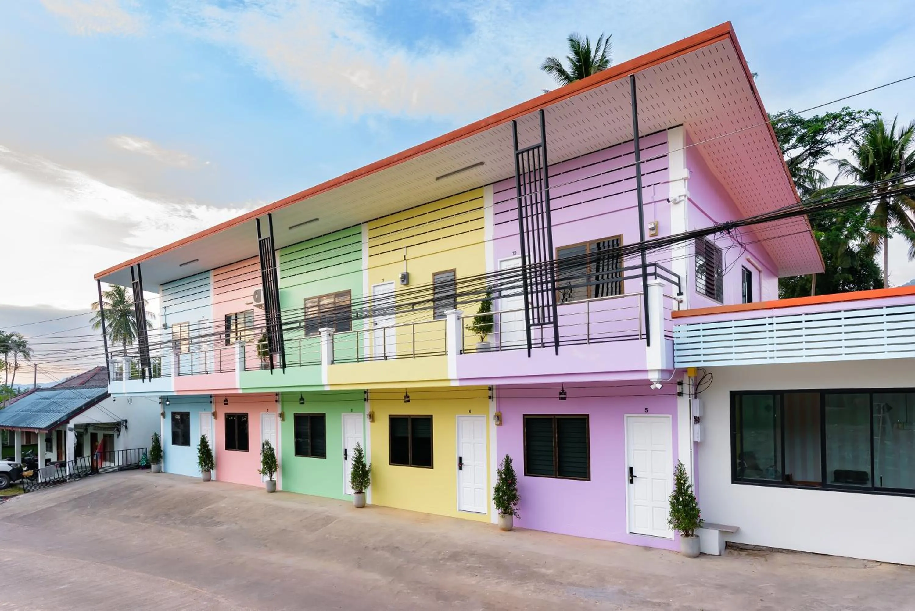 Property building in Songbird Suites