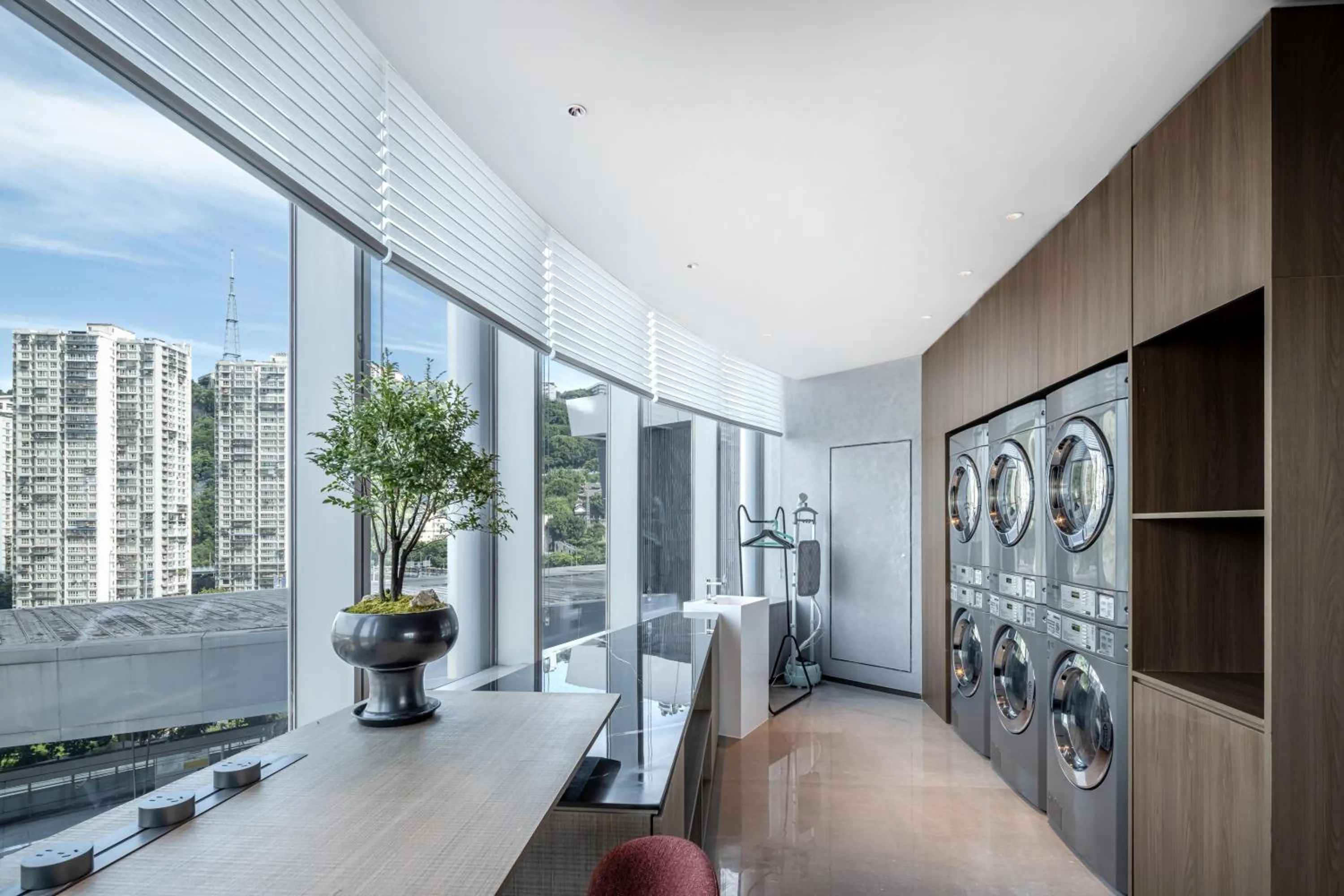 washing machine in Pagoda Hotel Of SSAW ChongQing International Land-sea