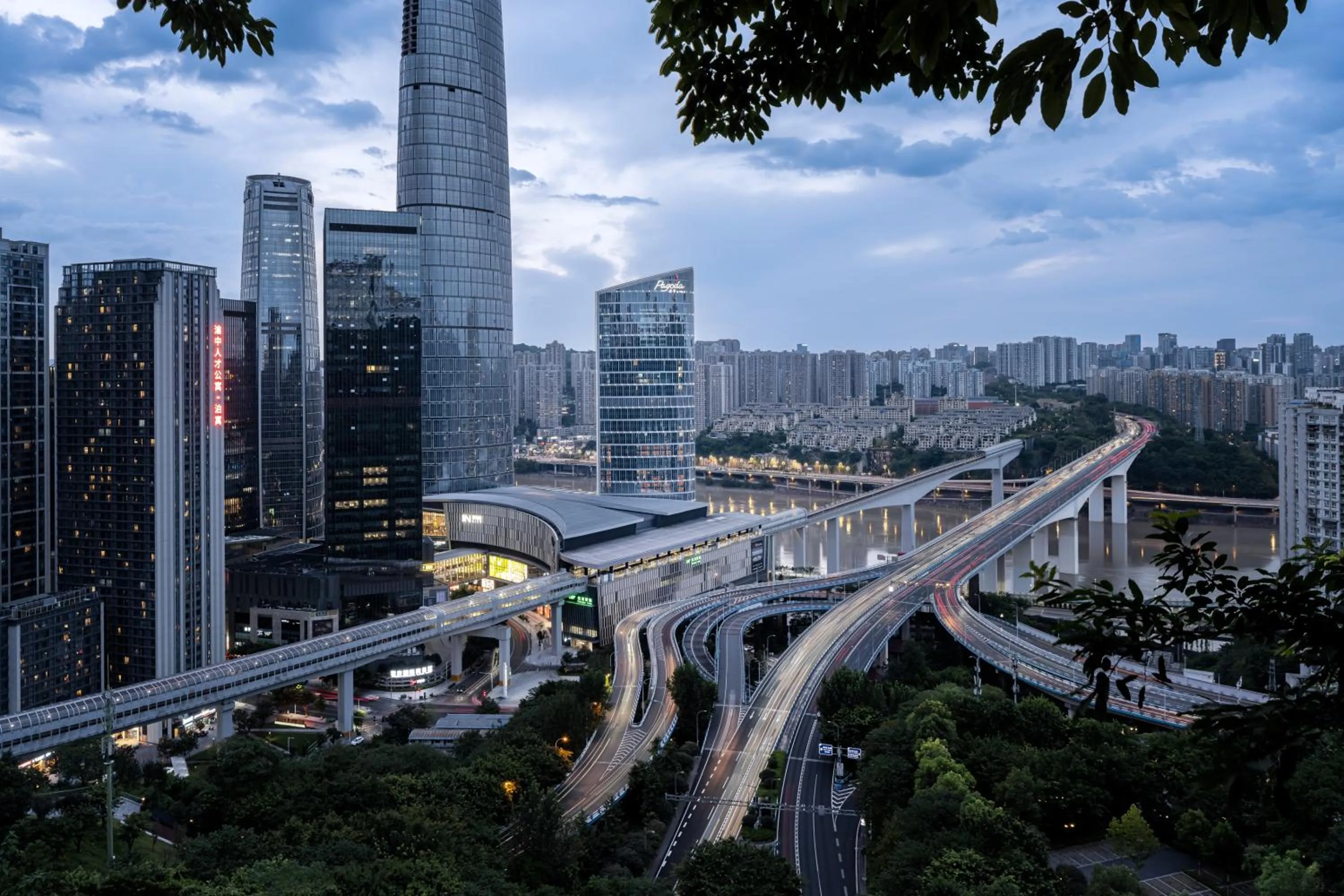 Property building in Pagoda Hotel Of SSAW ChongQing International Land-sea