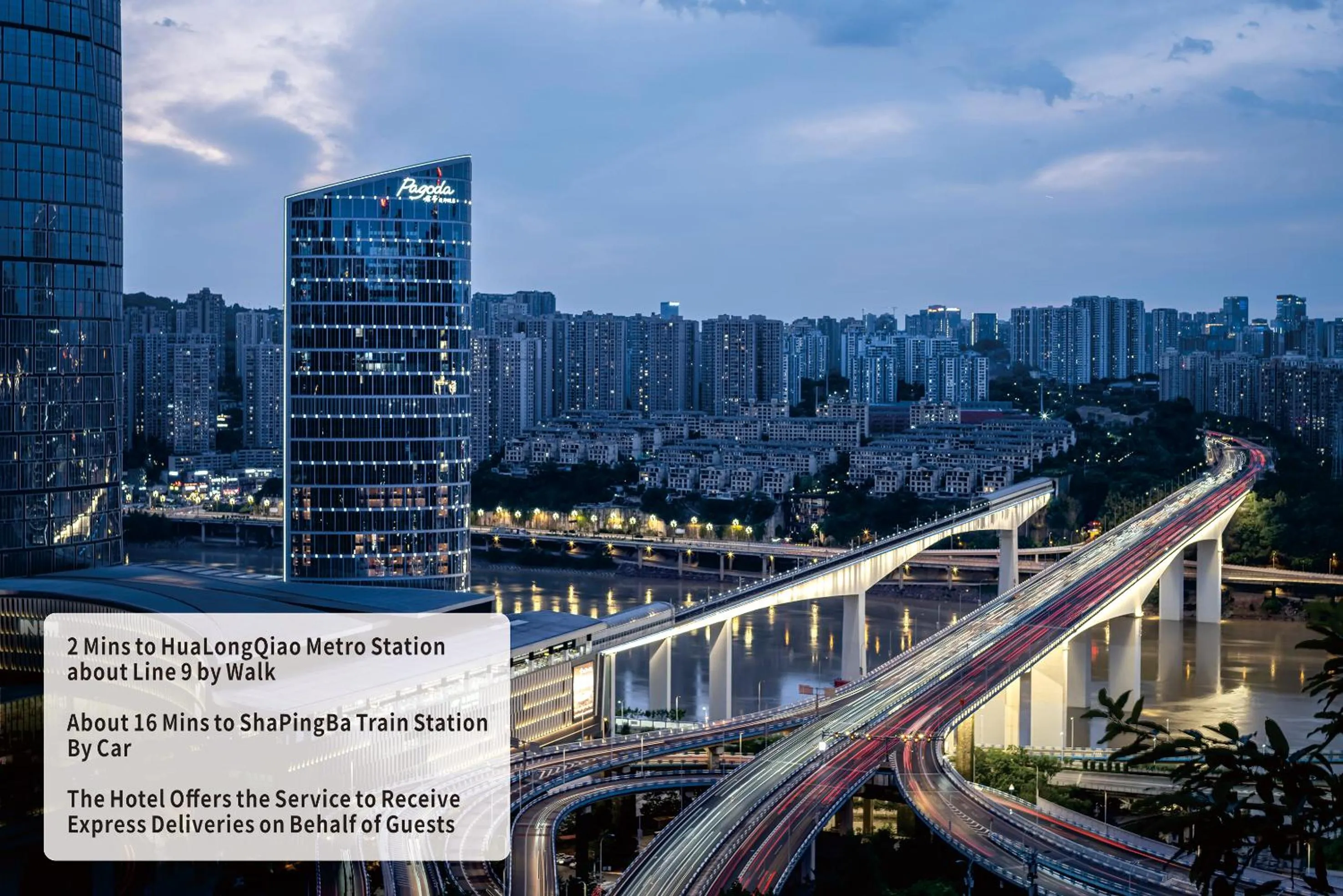 Property building in Pagoda Hotel Of SSAW ChongQing International Land-sea