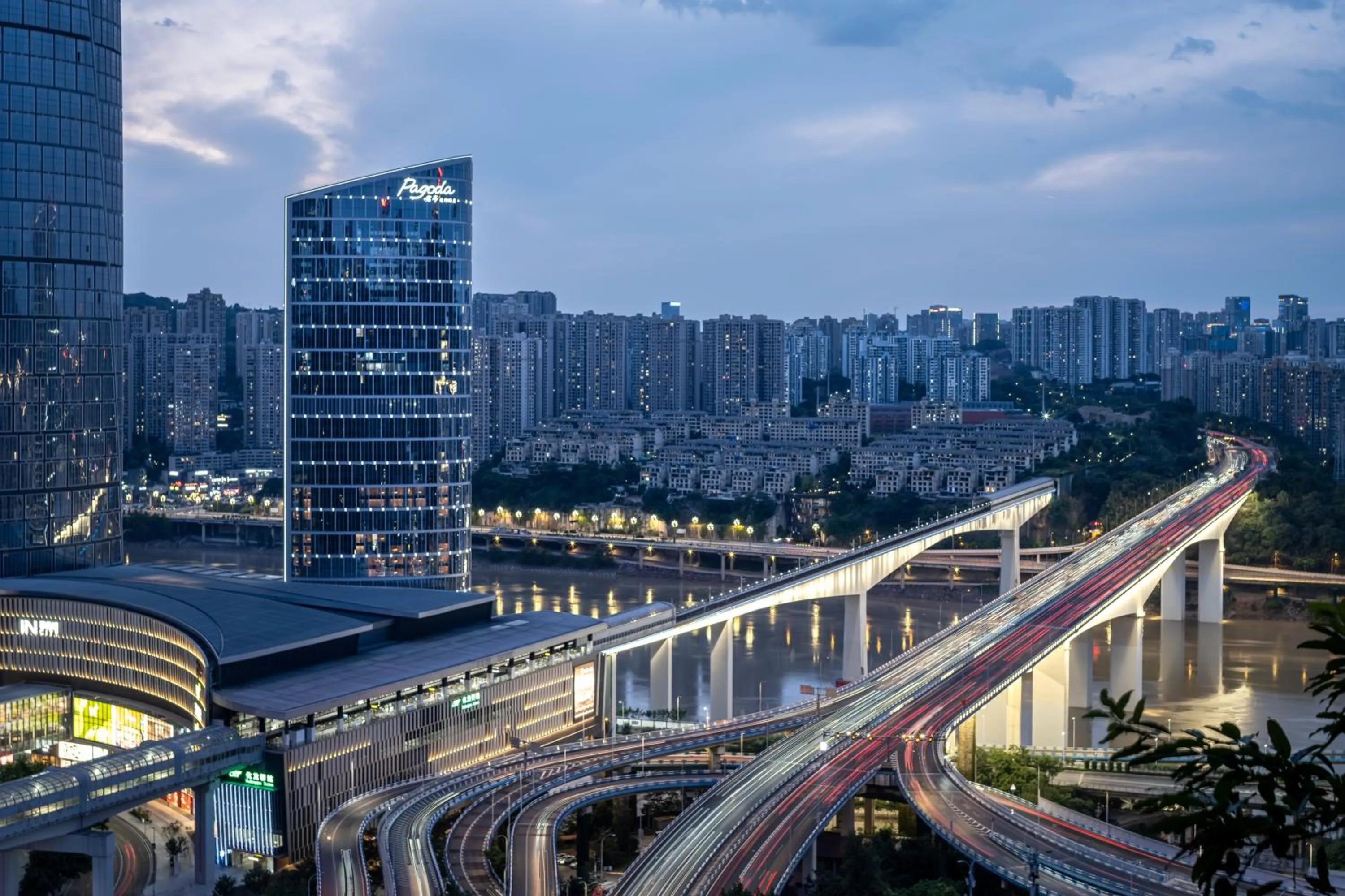 Property building in Pagoda Hotel Of SSAW ChongQing International Land-sea