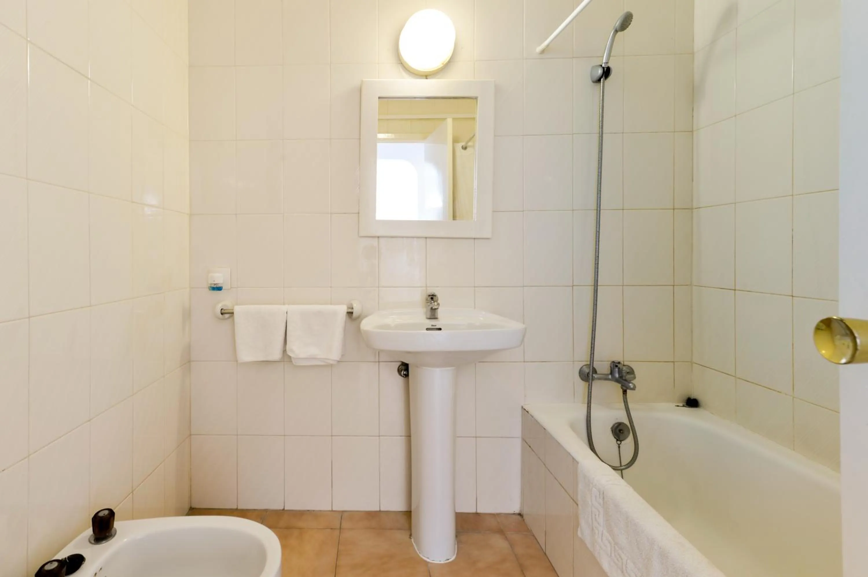 Bathroom in Apartamentos San Antonio Beach