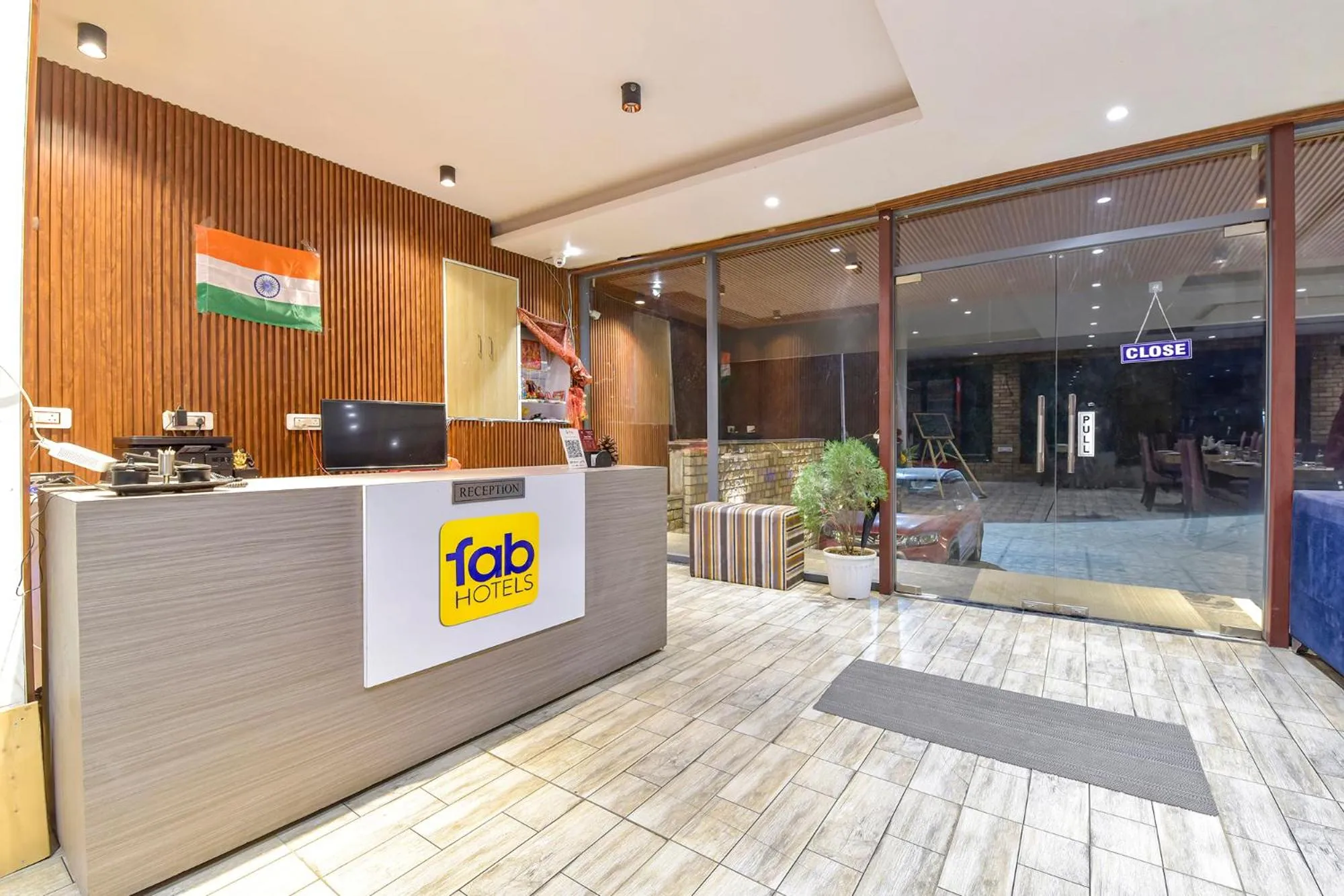 Lobby or reception in FabHotel Green Acres