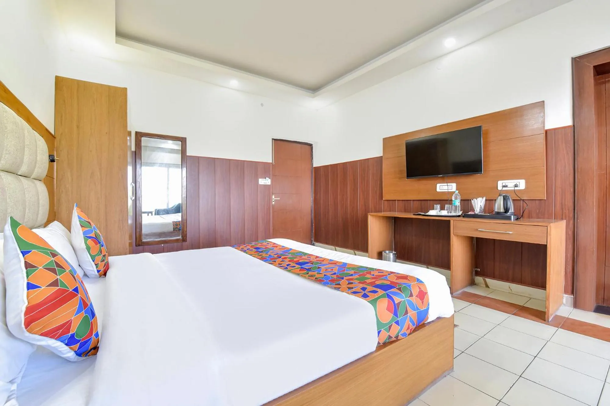 Bed in FabHotel Green Acres