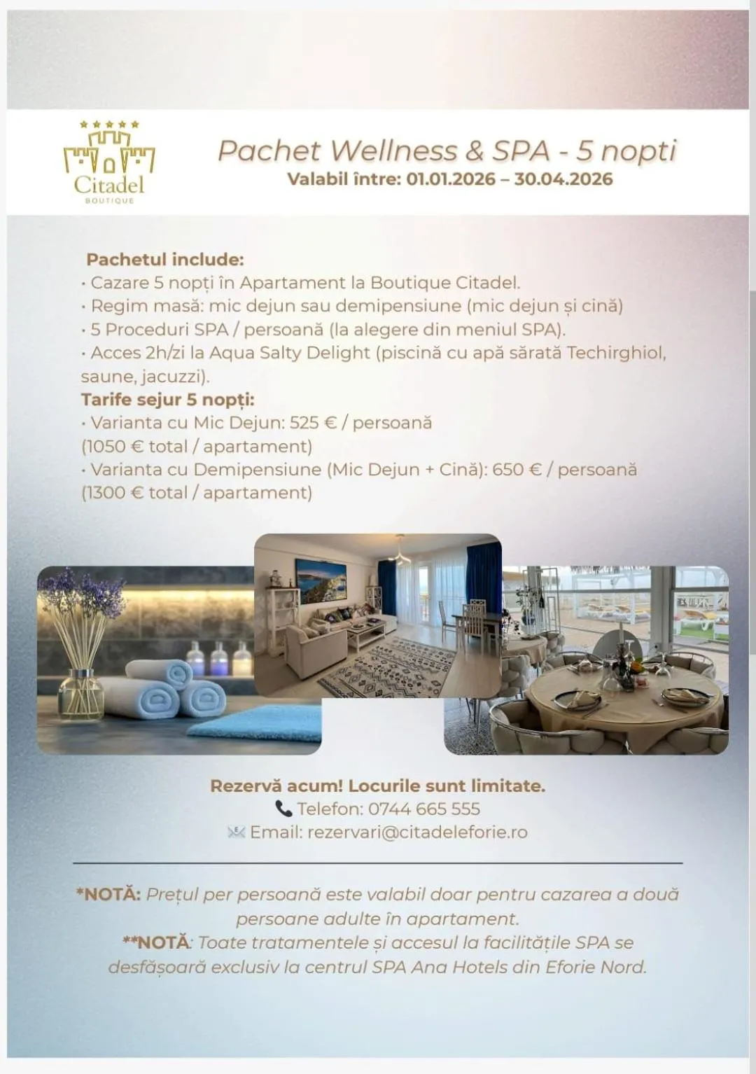 Spa and wellness centre/facilities in Boutique Citadel