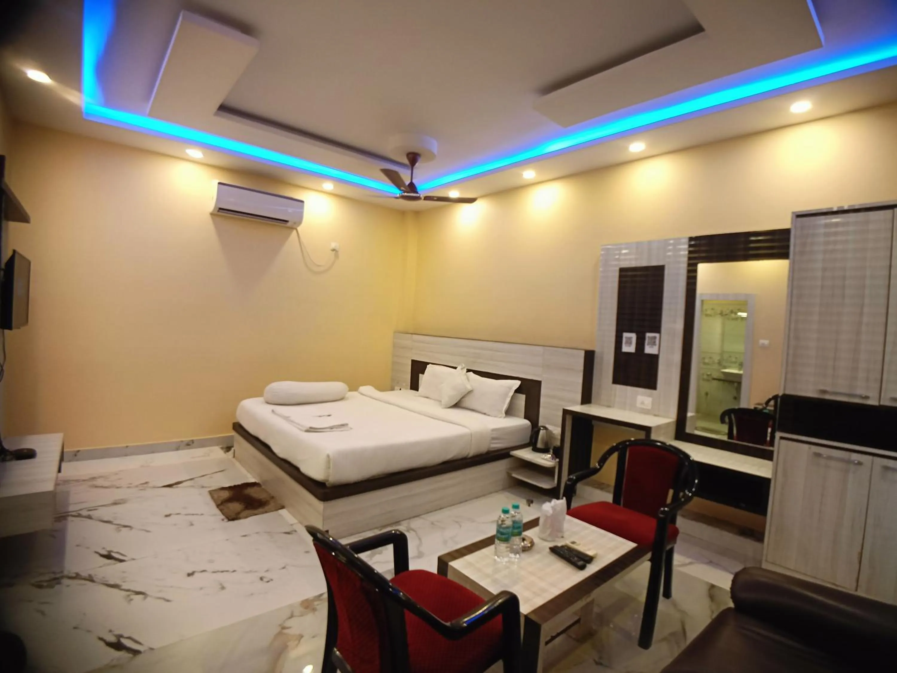 Bed in Samudra Bilas Resort, Mandarmoni