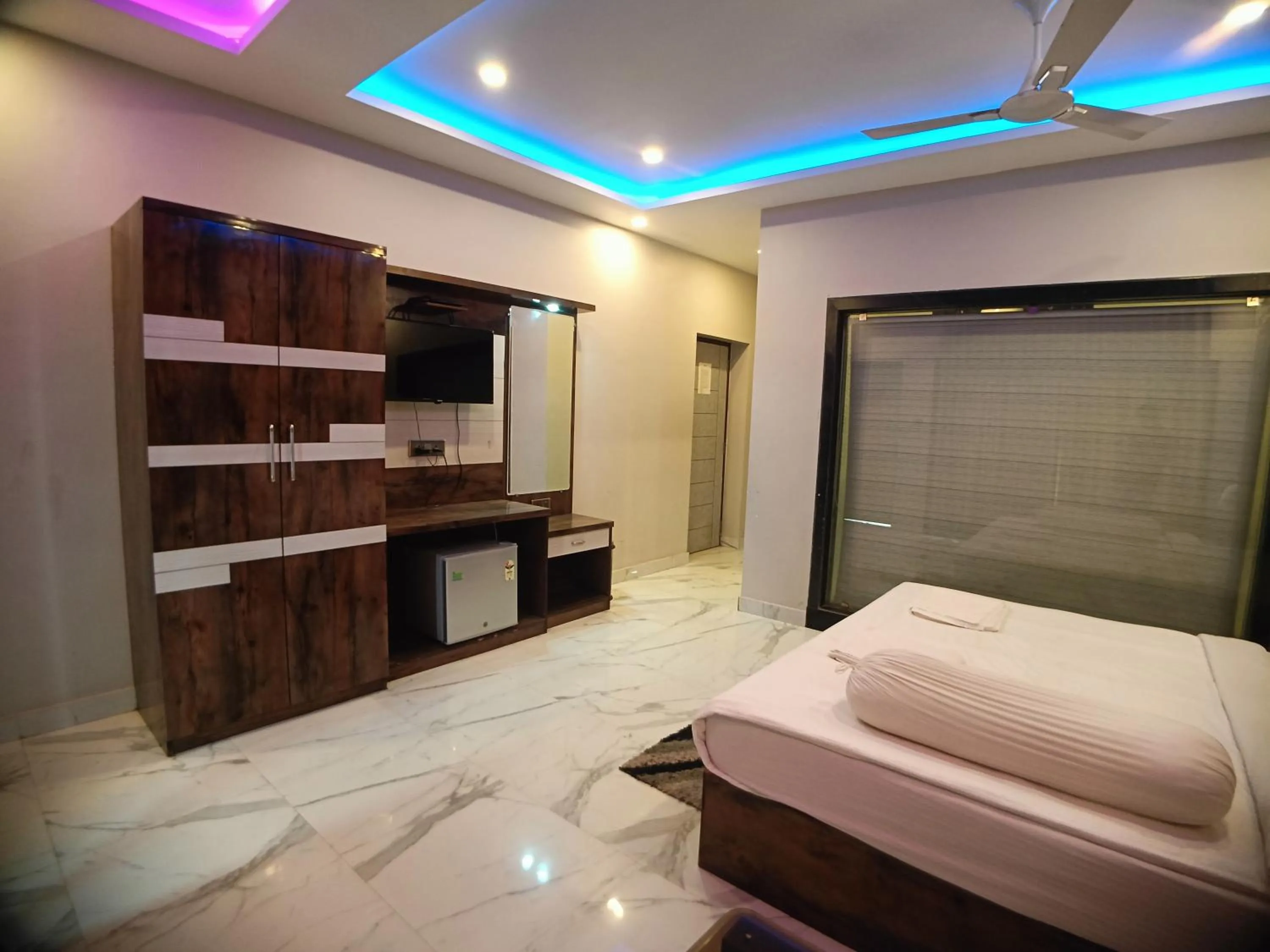 Bed in Samudra Bilas Resort, Mandarmoni