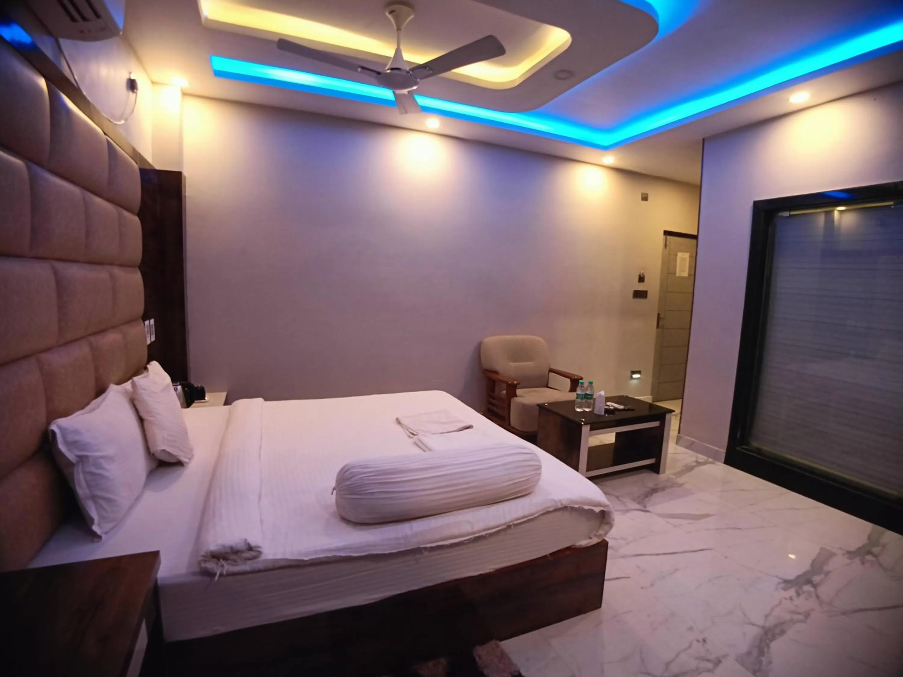 Bed in Samudra Bilas Resort, Mandarmoni