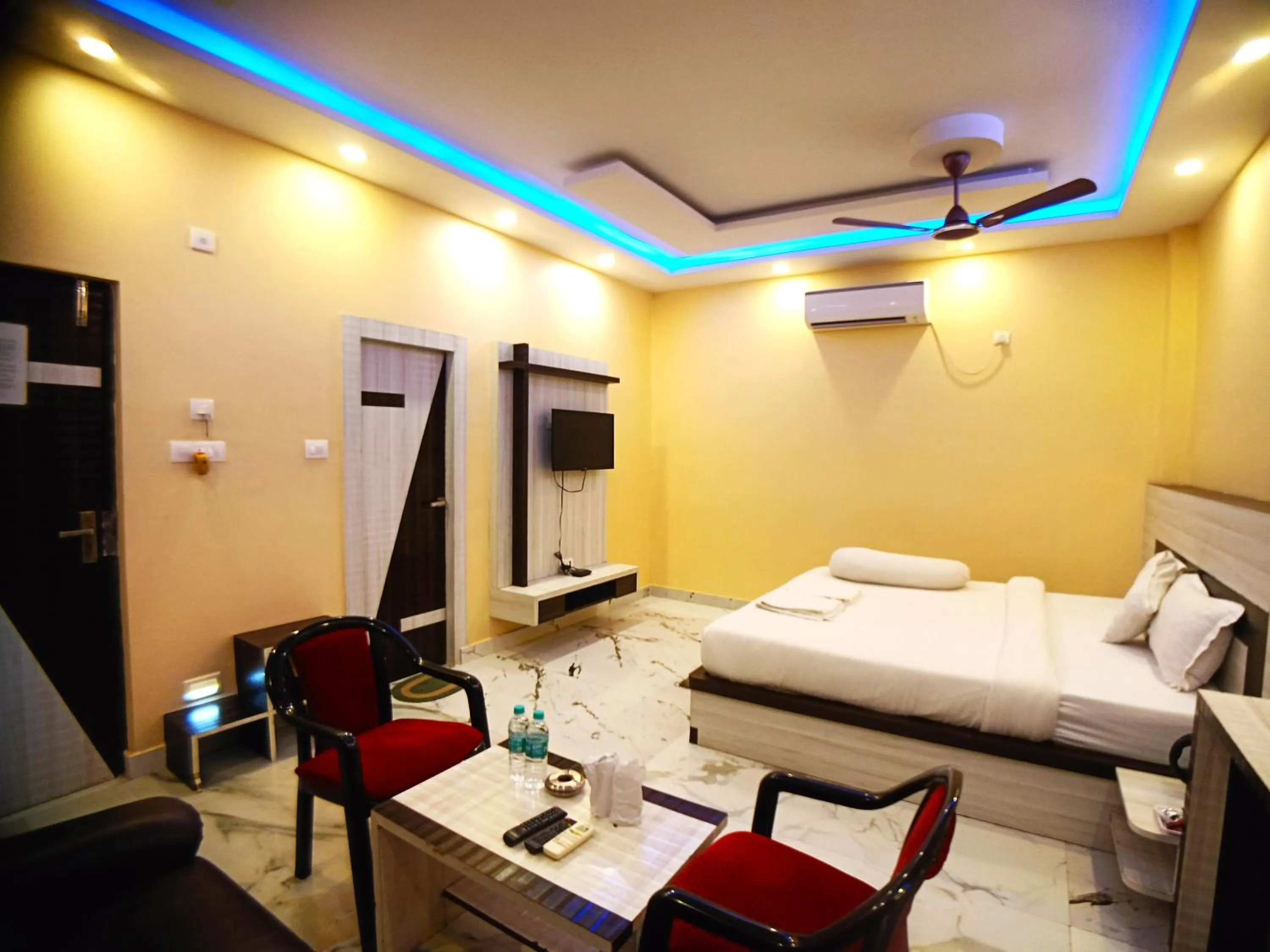 Bed in Samudra Bilas Resort, Mandarmoni