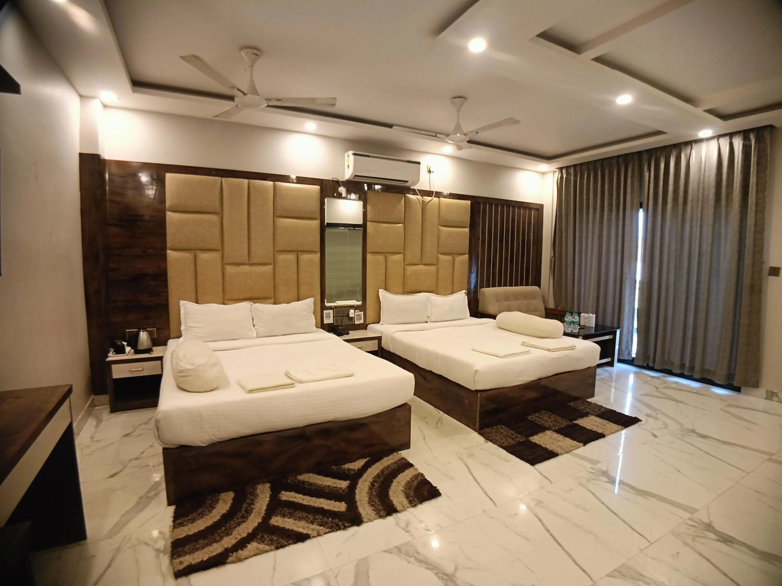 Bed in Samudra Bilas Resort, Mandarmoni