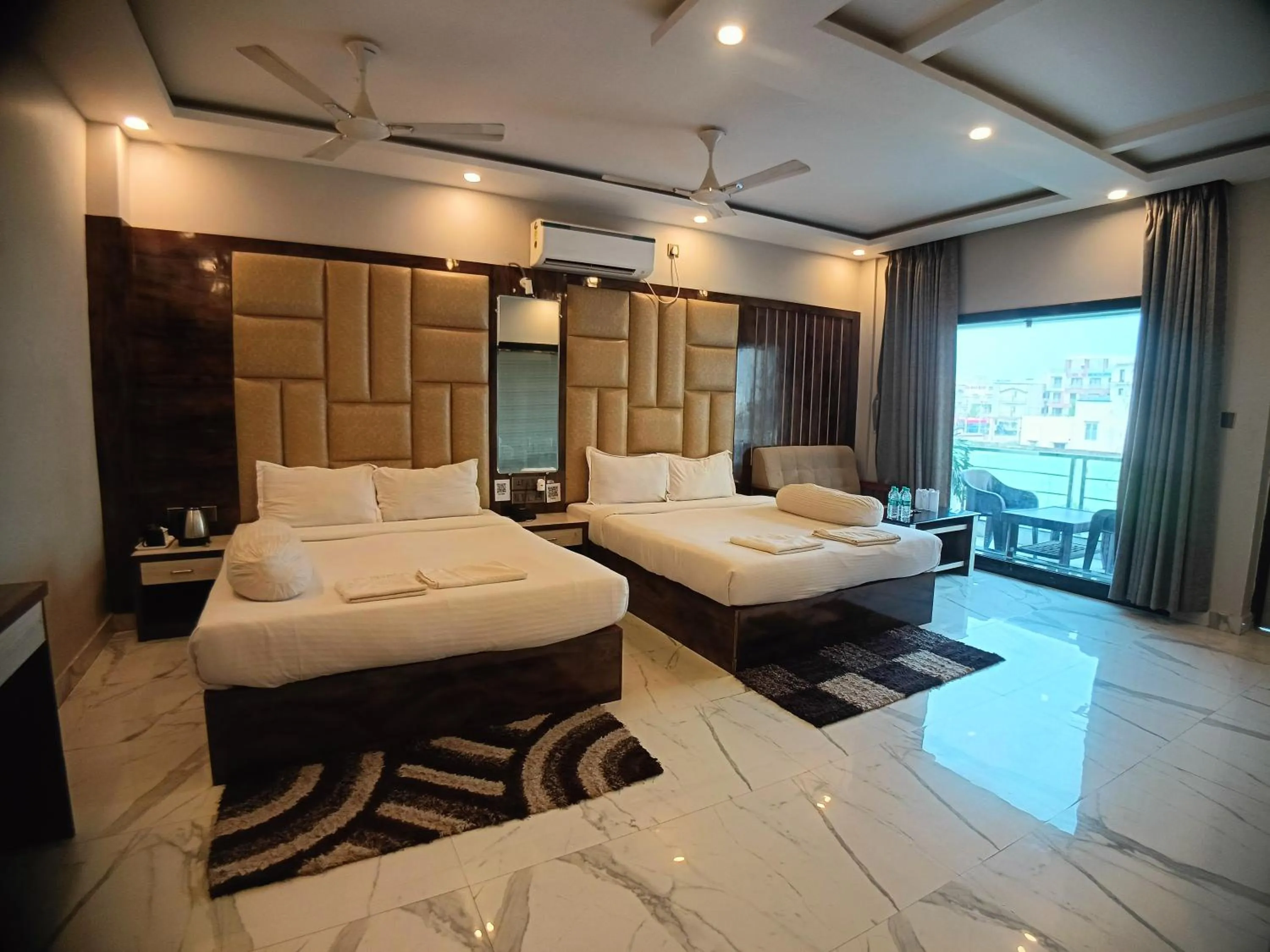 Bed in Samudra Bilas Resort, Mandarmoni