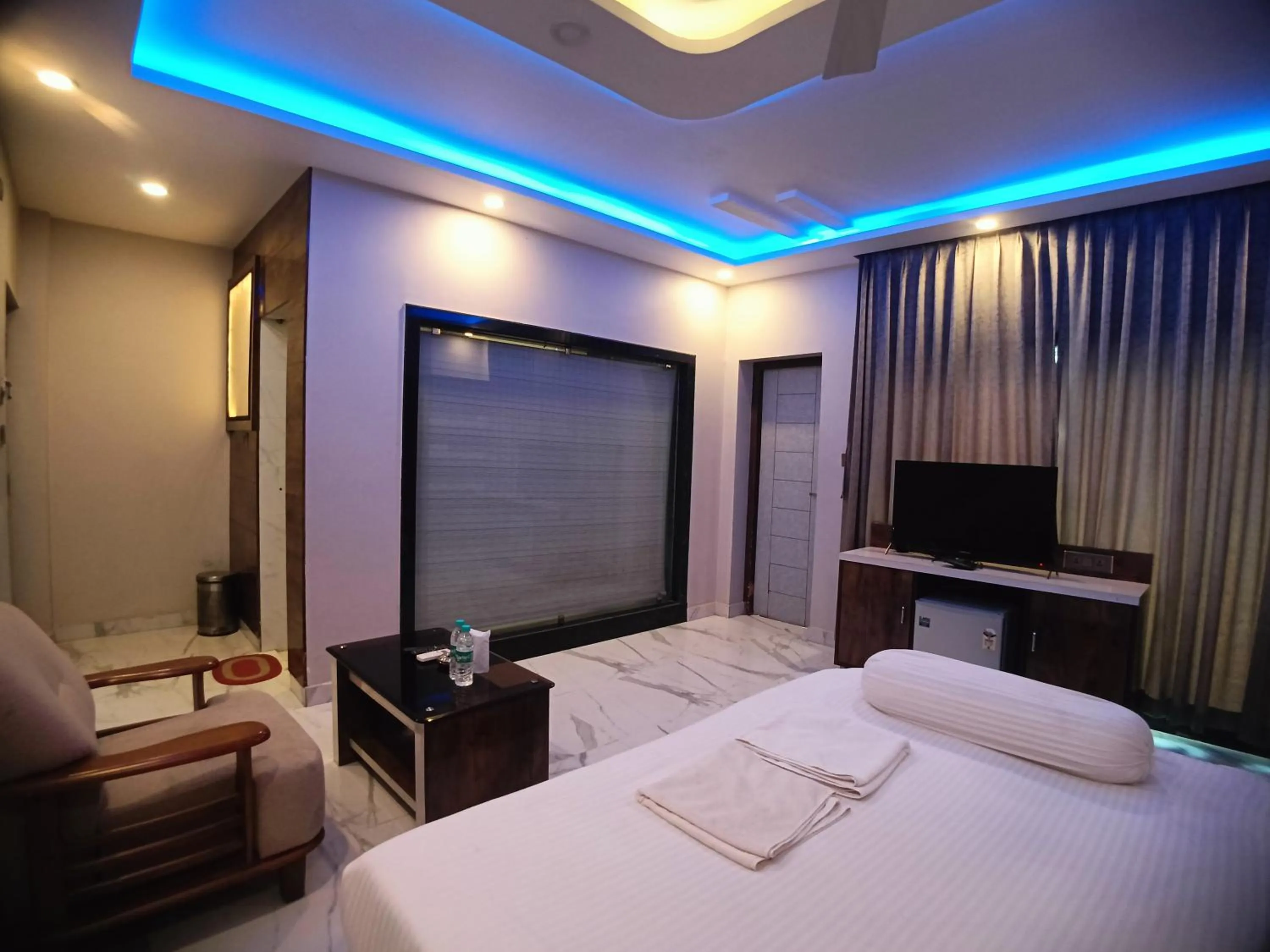 Bed in Samudra Bilas Resort, Mandarmoni