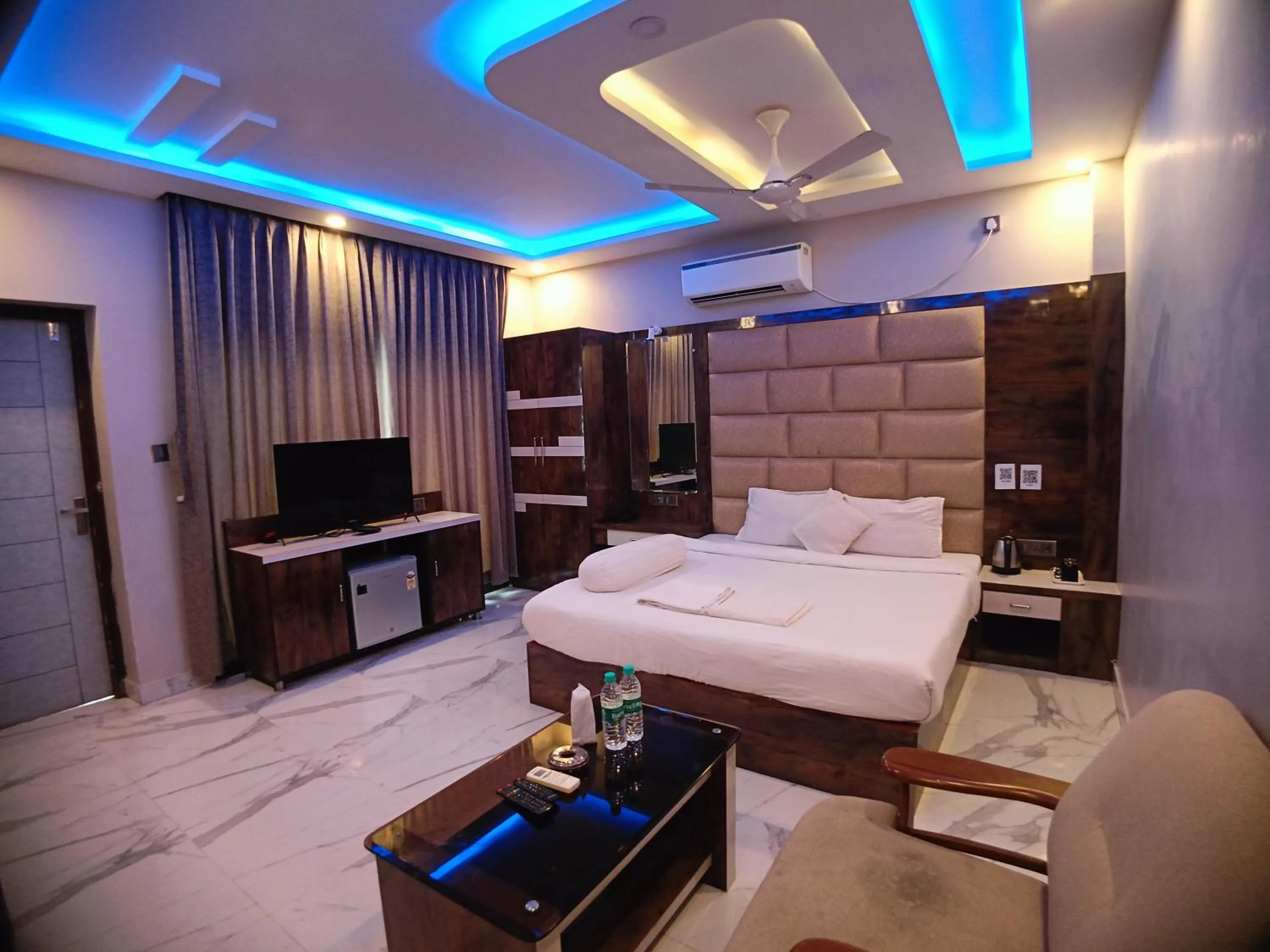 Bed in Samudra Bilas Resort, Mandarmoni