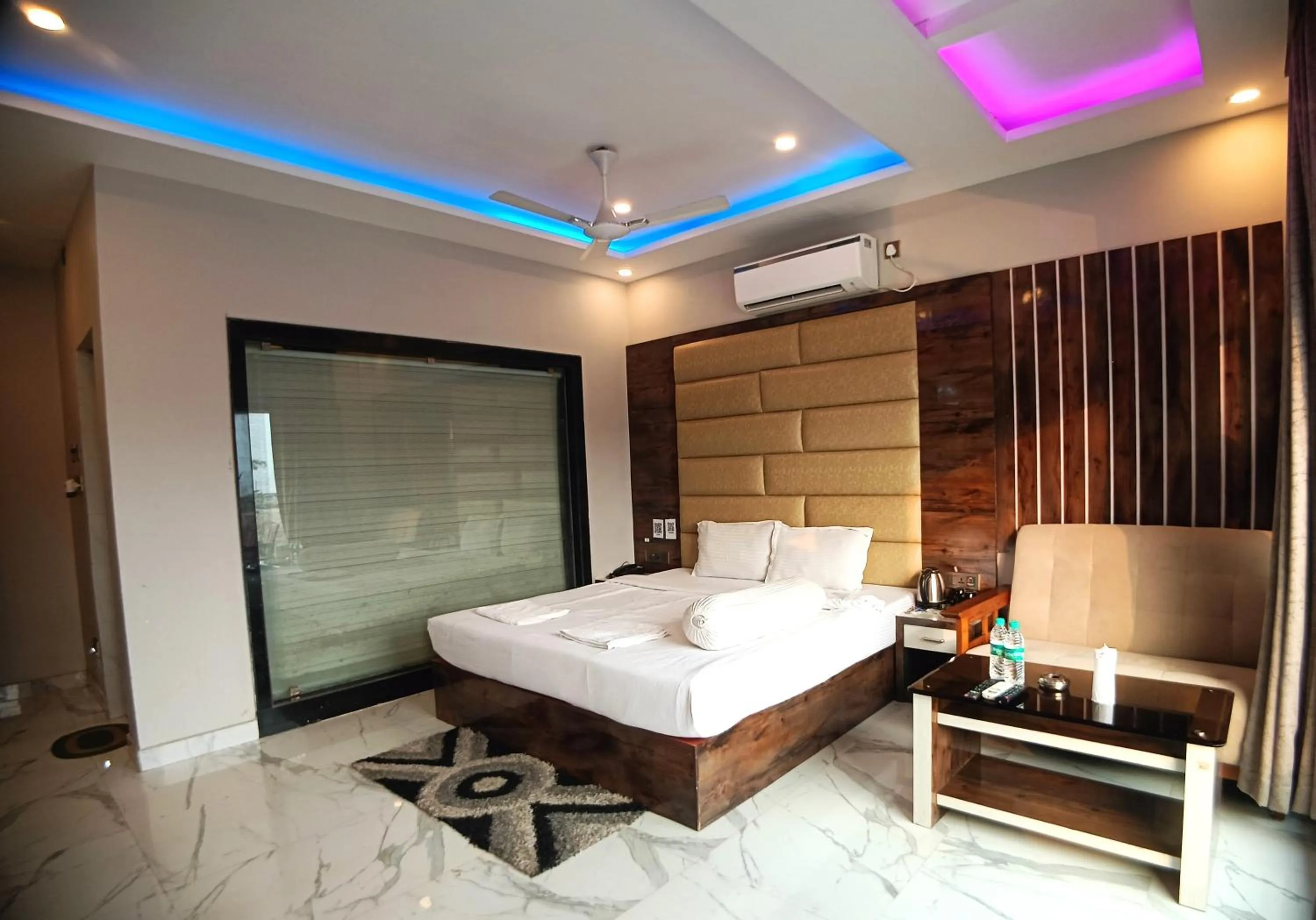 Bed in Samudra Bilas Resort, Mandarmoni