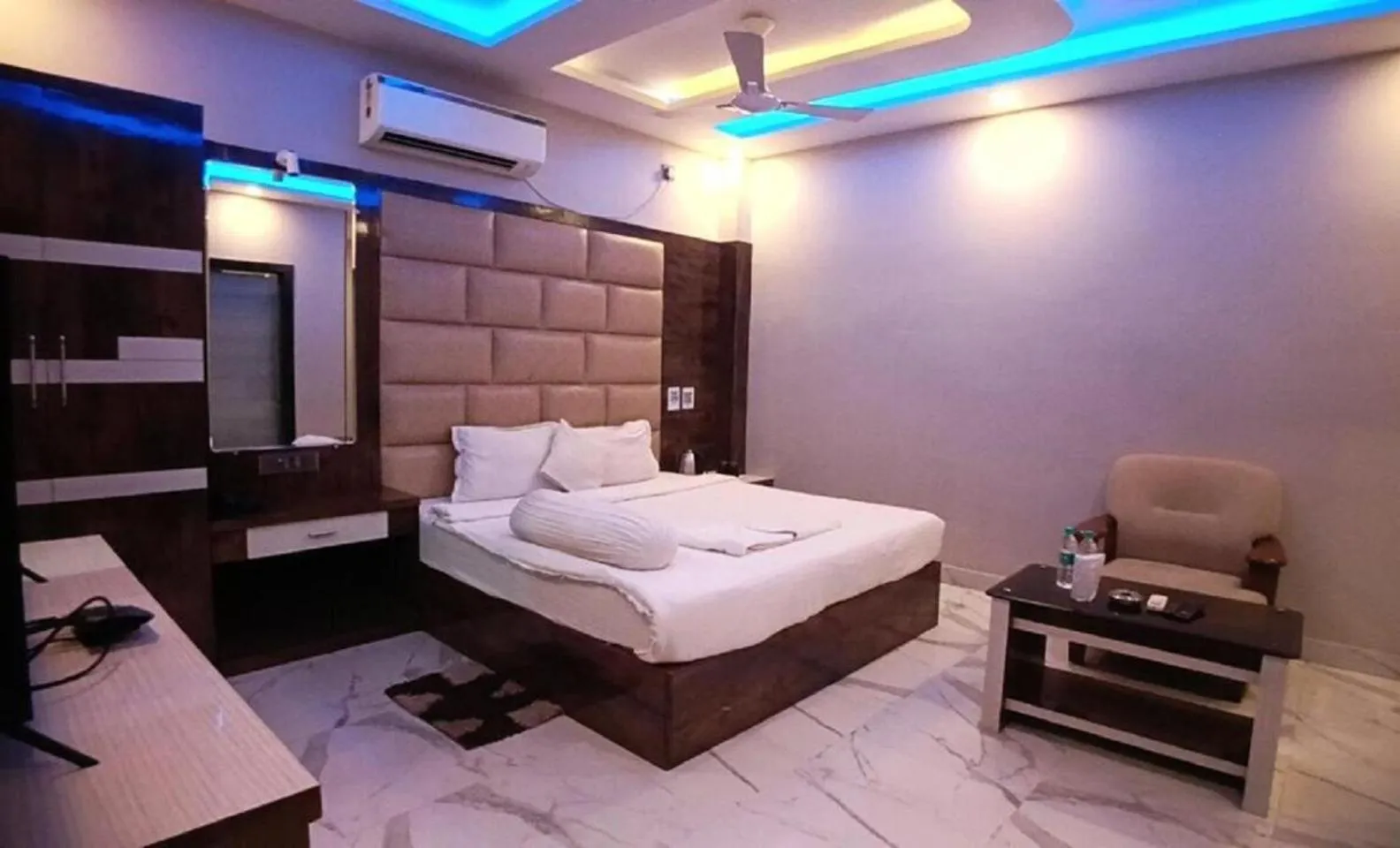 Bed in Samudra Bilas Resort, Mandarmoni