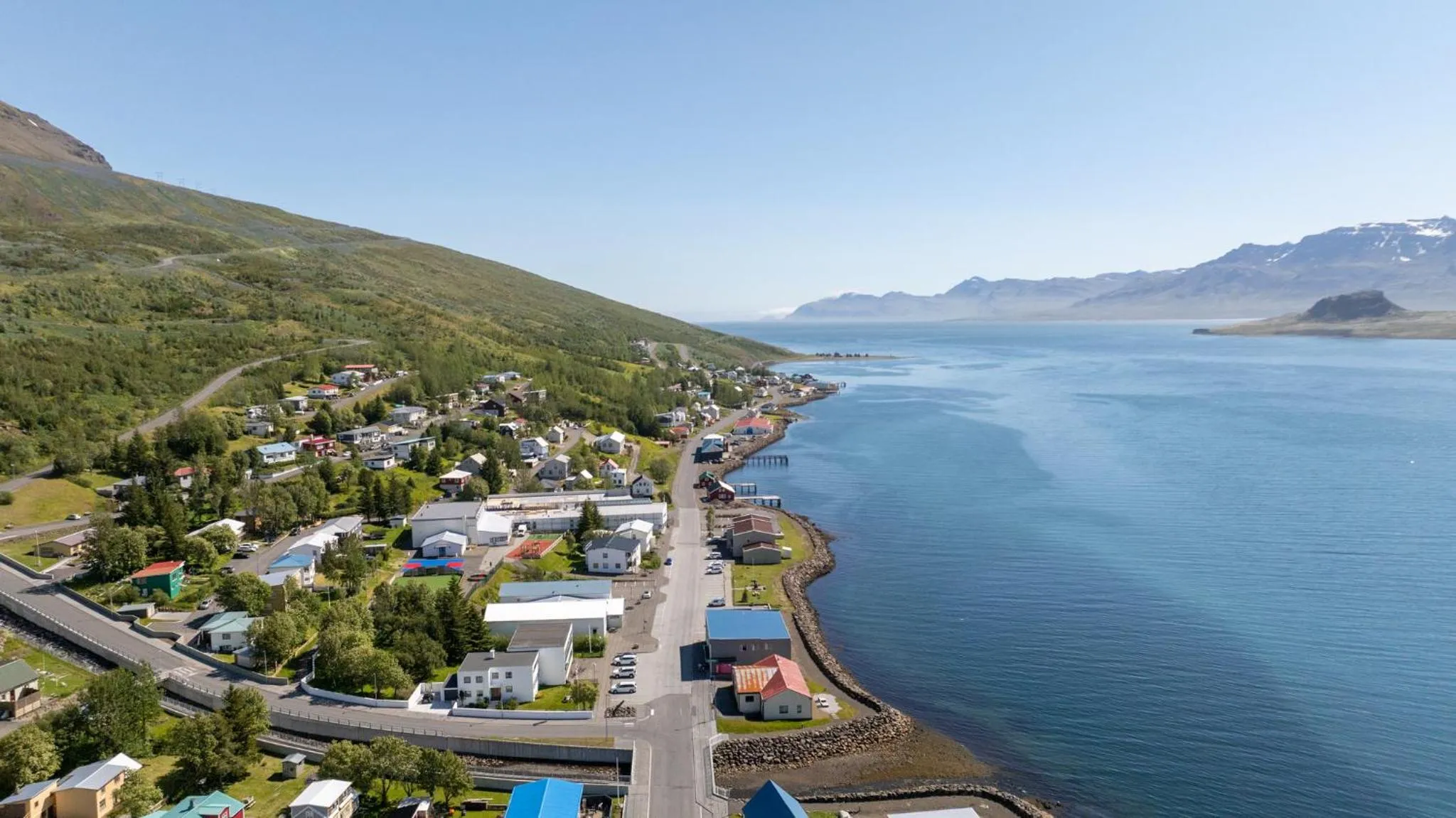 Property building in Hotel Eskifjörður