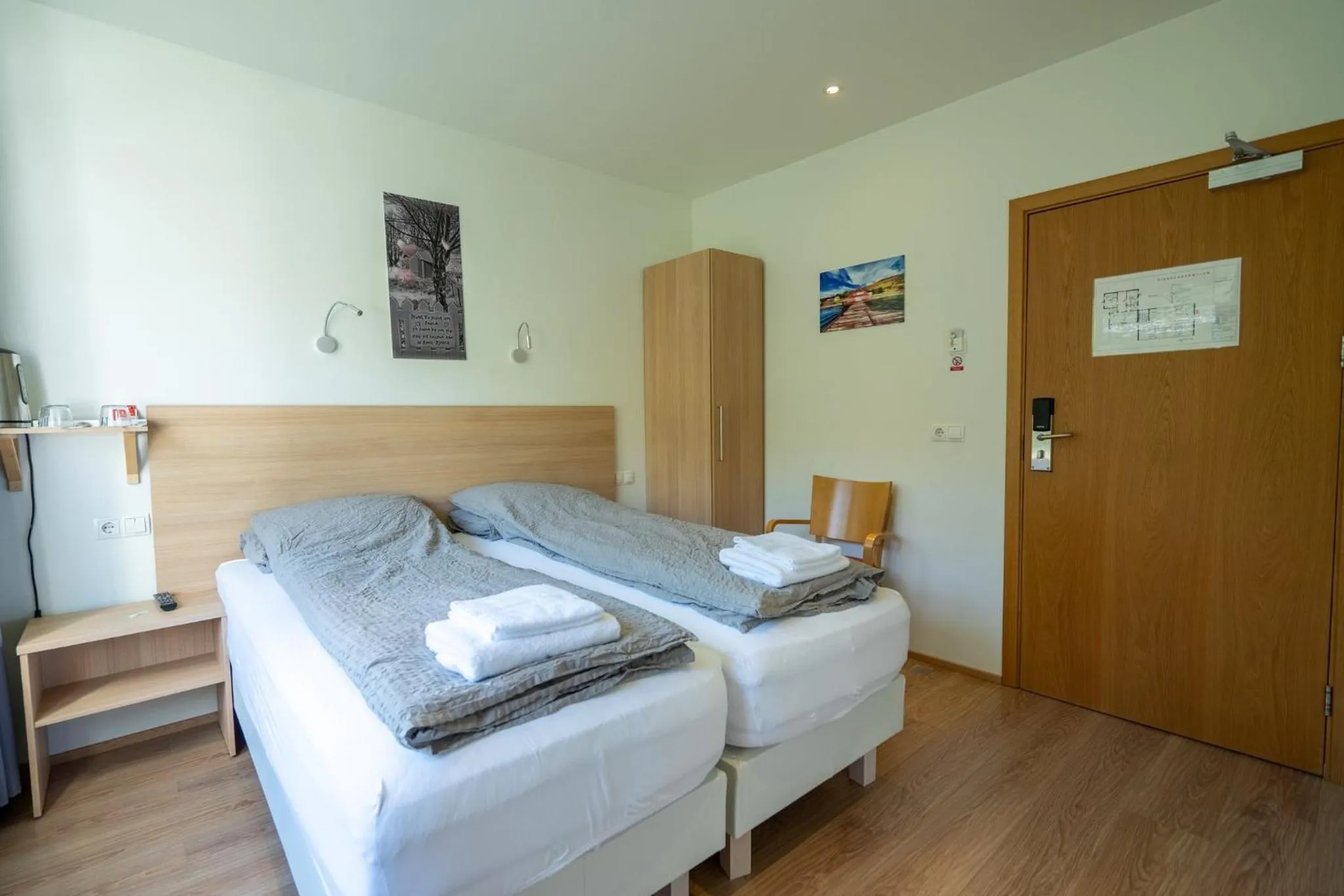 Bedroom, Bed in Hotel Eskifjörður